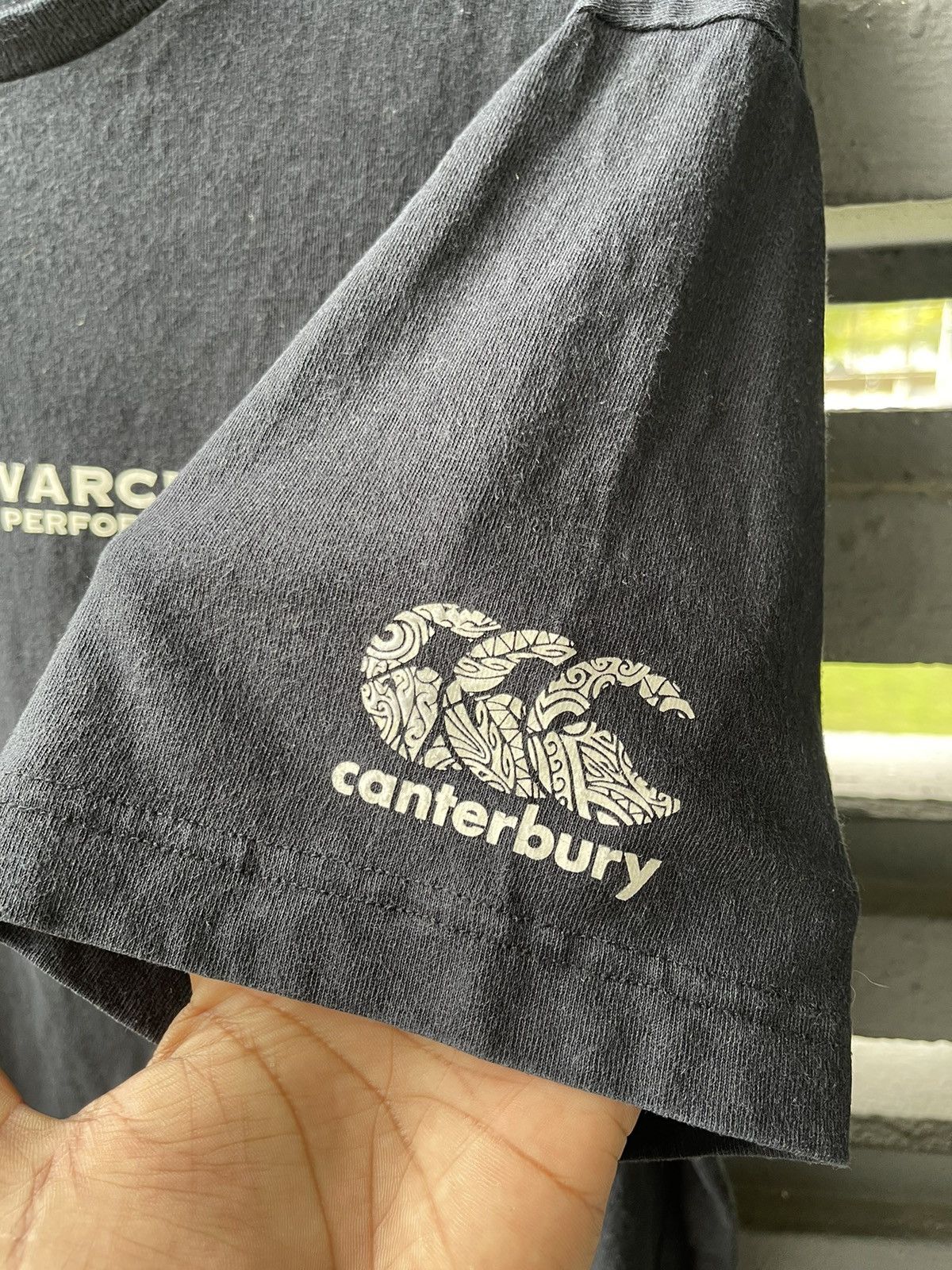 Canterbury of New Zealand × Vintage Canterburry Haka warcry t-shirt Size US L / EU 52-54 / 3 - 4 Thumbnail