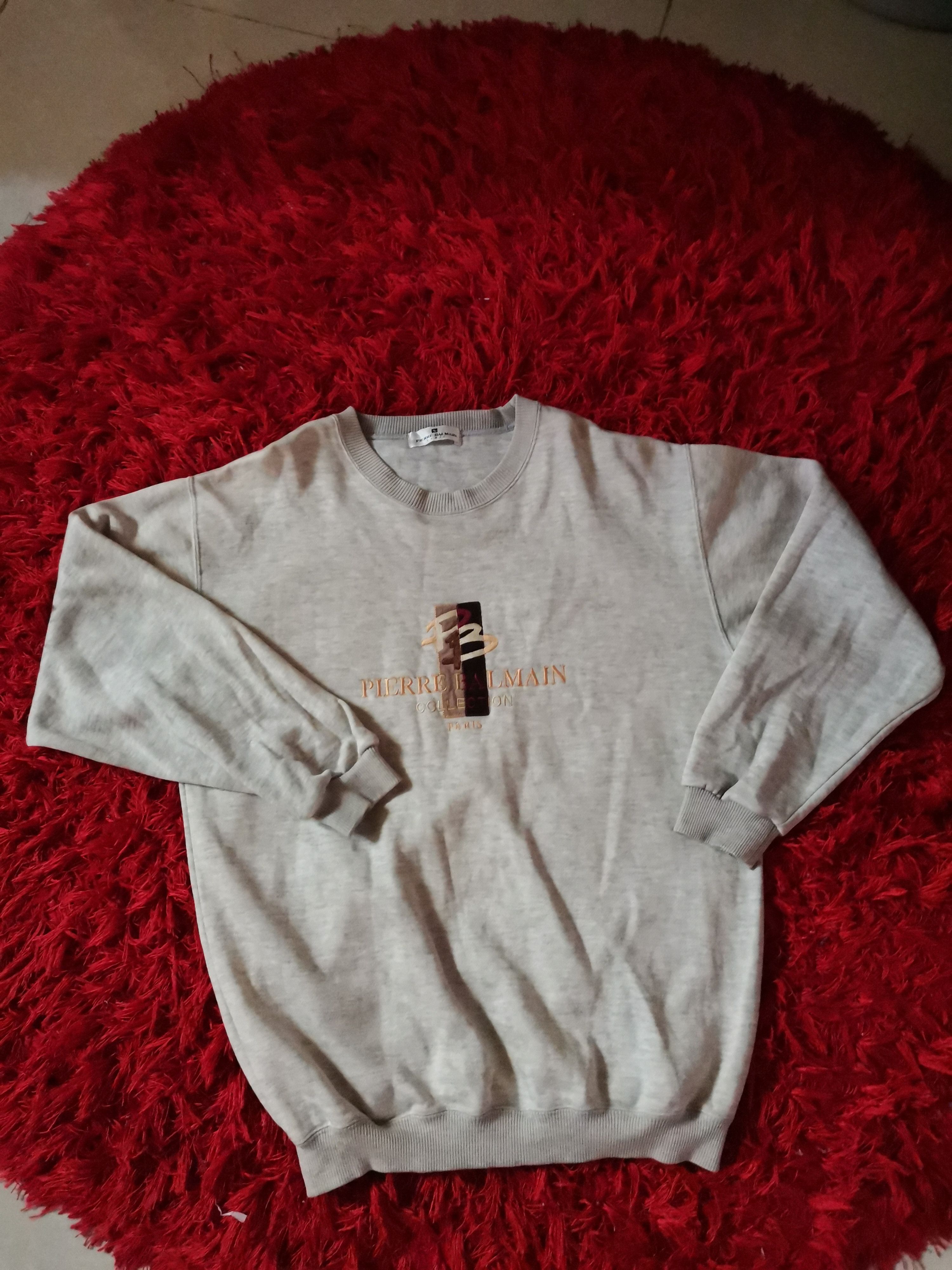 Pierre Balmain Piere Balmain Crewneck Size US XL / EU 56 / 4 - 1 Thumbnail