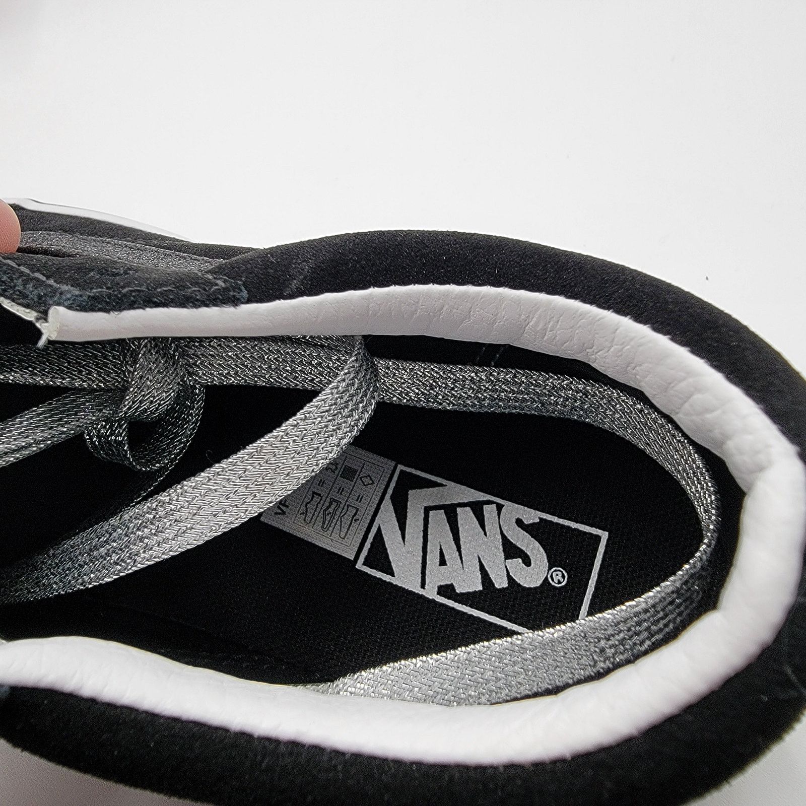 Vans Vans Old Skool Glitter Sidestripe Black WmSz 4.5 VN0A4BUUXNO Size US 4.5 / IT 34.5 - 6 Thumbnail