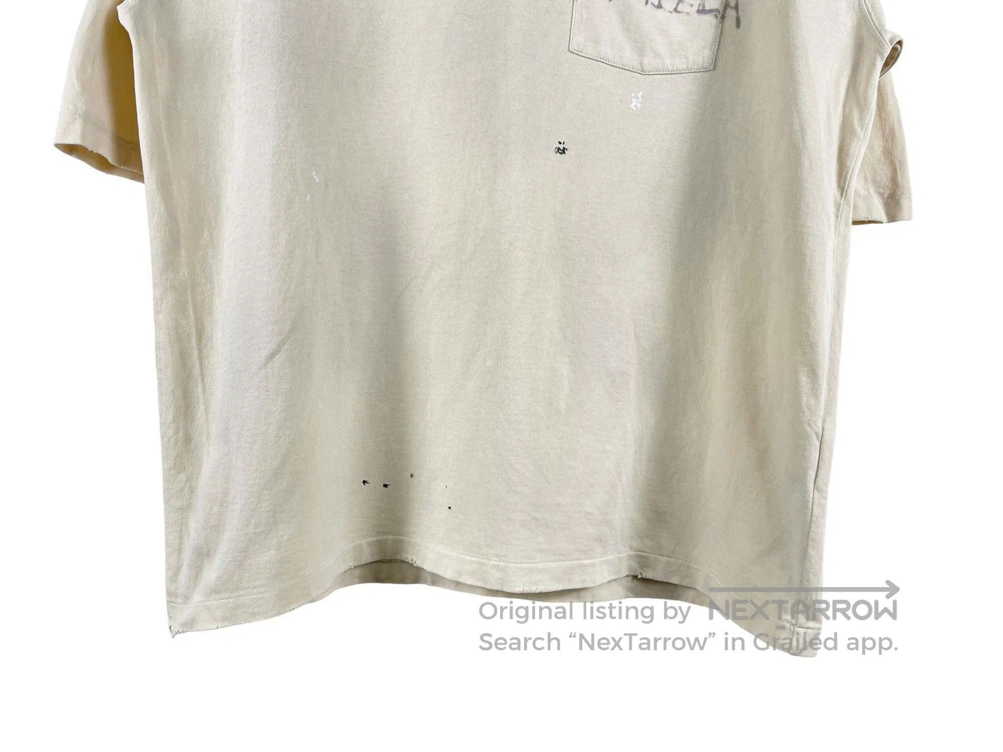 Maison Margiela Maison Margiela Hand-Drawn Logo Short Sleeve T-Shirt Size US L / EU 52-54 / 3 - 4 Thumbnail