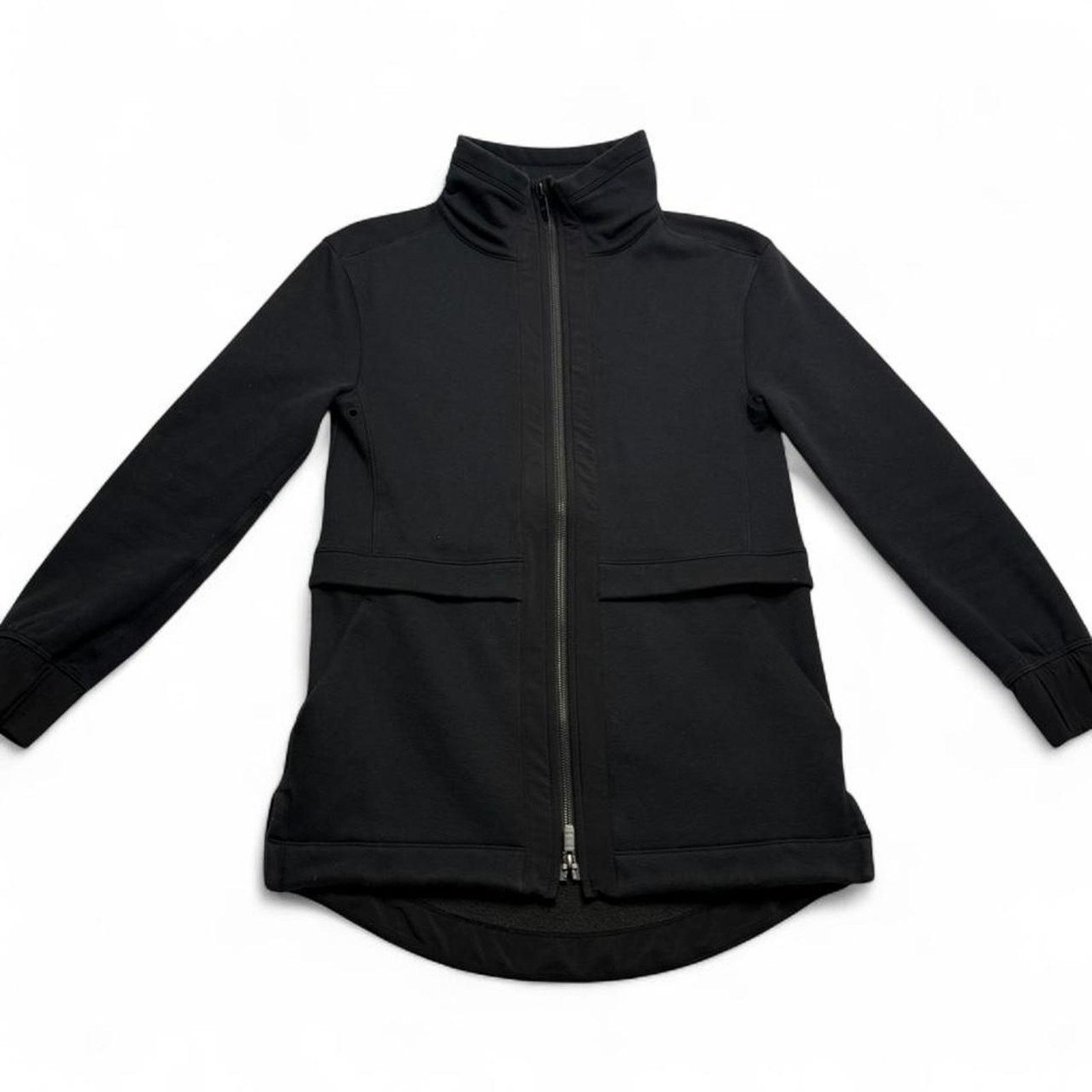 Lululemon Lululemon Light Warmth Black Full Zip Jacket women’s size 4 Size S / US 4 / IT 40 - 3 Thumbnail