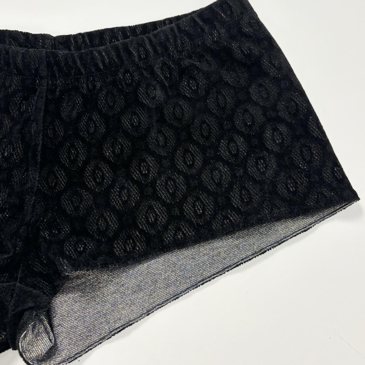 If Six Was Nine If Six Was Nine velveteen peacock black hot shorts Size 25" / US 0 / IT 36 - 3 Thumbnail