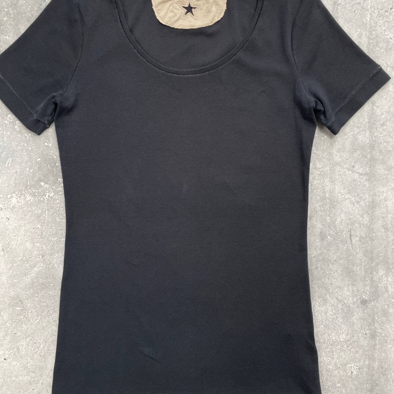 Other Lorena Antoniazzi Scoop Neck T Shirt Women’s Black Size 44 Size M / US 6-8 / IT 42-44 - 10 Thumbnail