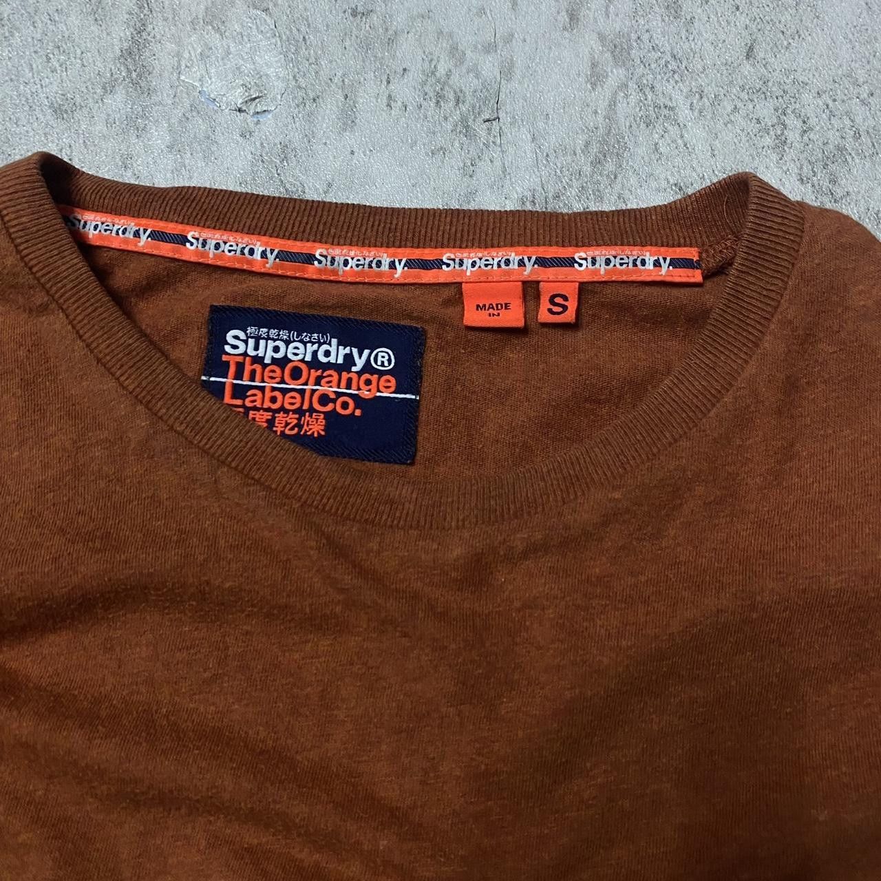 Other Brown Superdry long sleeve t-shirt Size US L / EU 52-54 / 3 - 3 Thumbnail