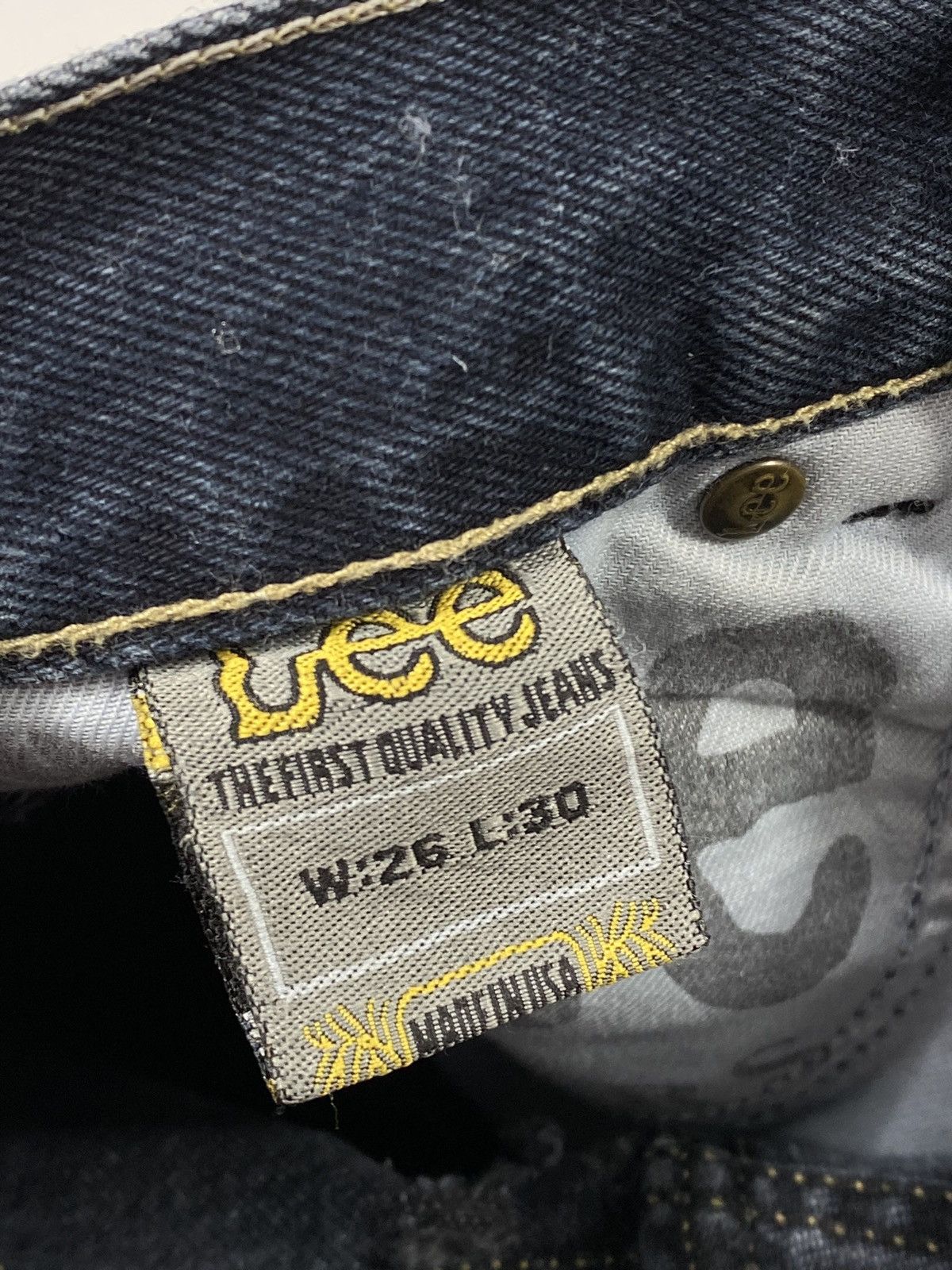 Lee 🔥LASTDROP🔥 Vintage 90s Lee USA Made Distressed Denim Shorts Size 26" / US 2 / IT 38 - 11 Thumbnail