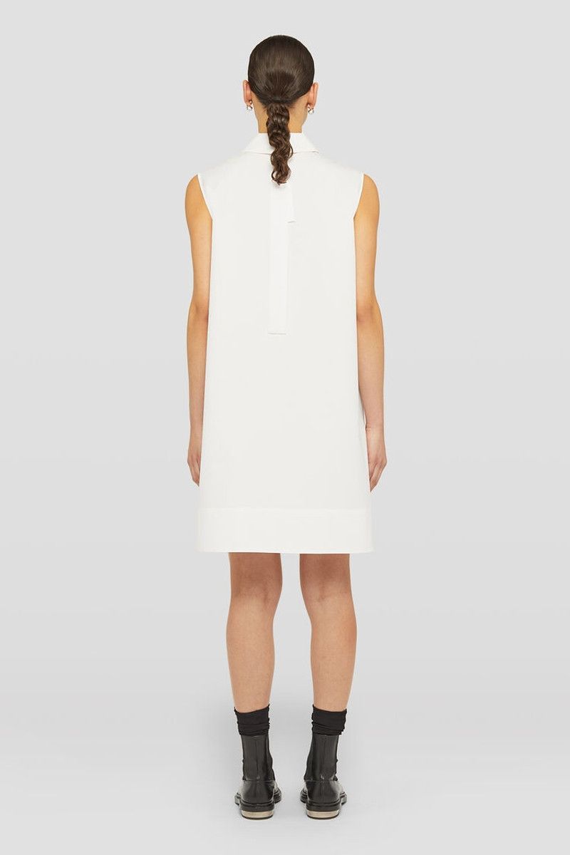 Jil Sander o1mt1gz0426 Mini Dress in White Size XS / US 0-2 / IT 36-38 - 6 Thumbnail