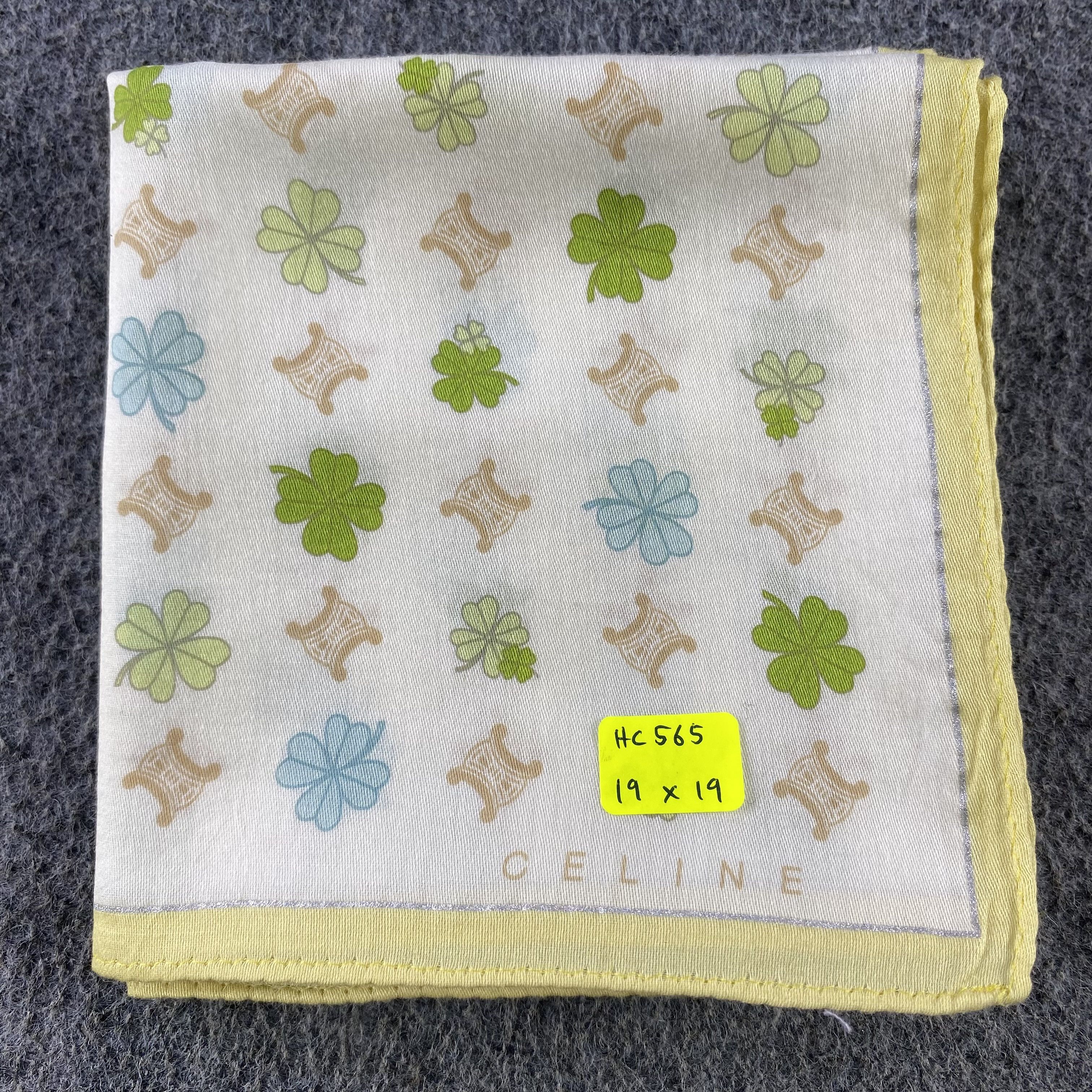 Celine × Vintage Celine Handkerchief/Neckerchief/Bandana HC565 Size ONE SIZE - 5 Thumbnail