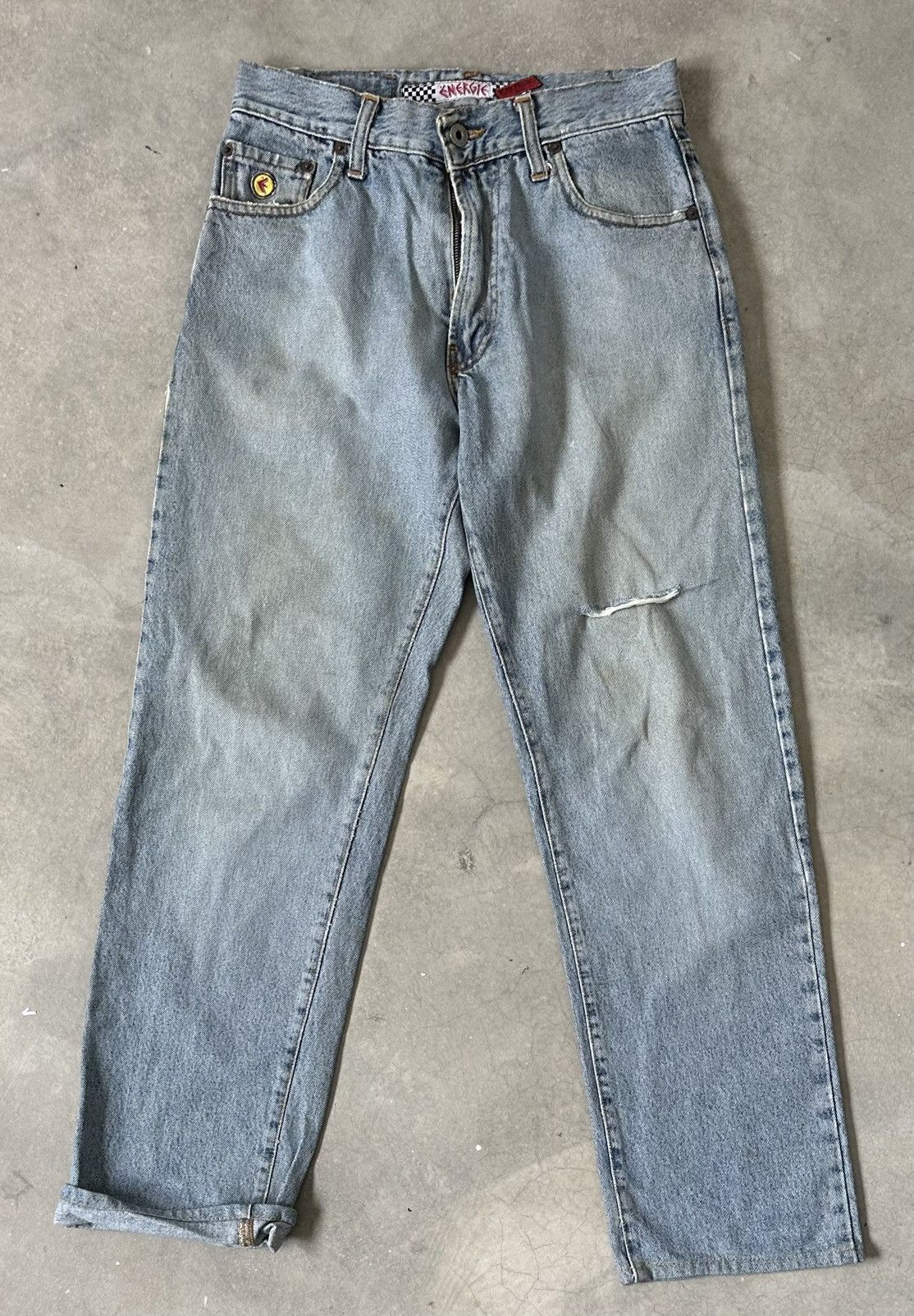 Energie VINTAGE ENERGIE DISTRESSED DENIM PANT Size US 30 / EU 46 - 1 Thumbnail