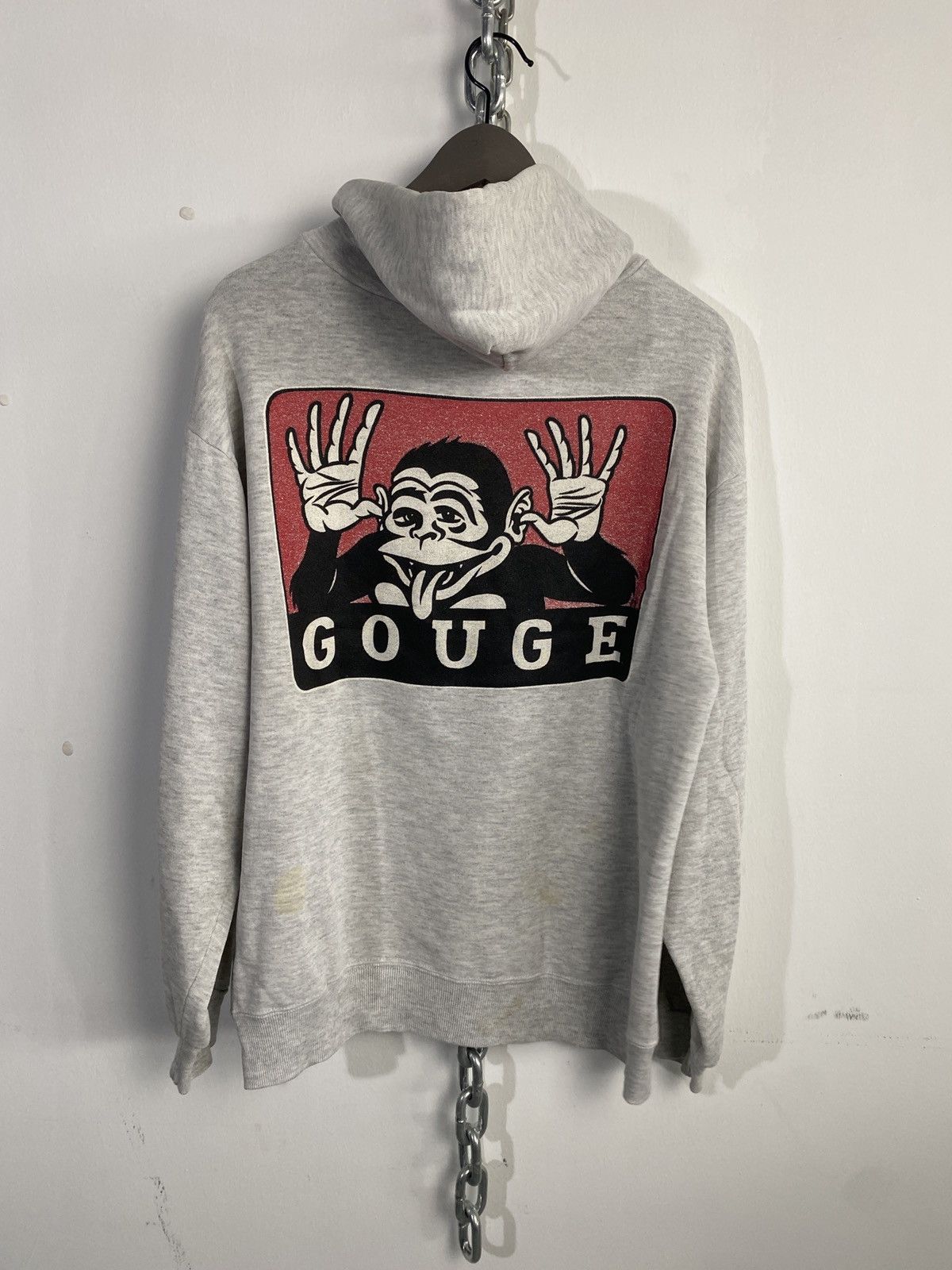 Vintage VINTAGE GOUGE HOODIE Size US L / EU 52-54 / 3 - 4 Thumbnail