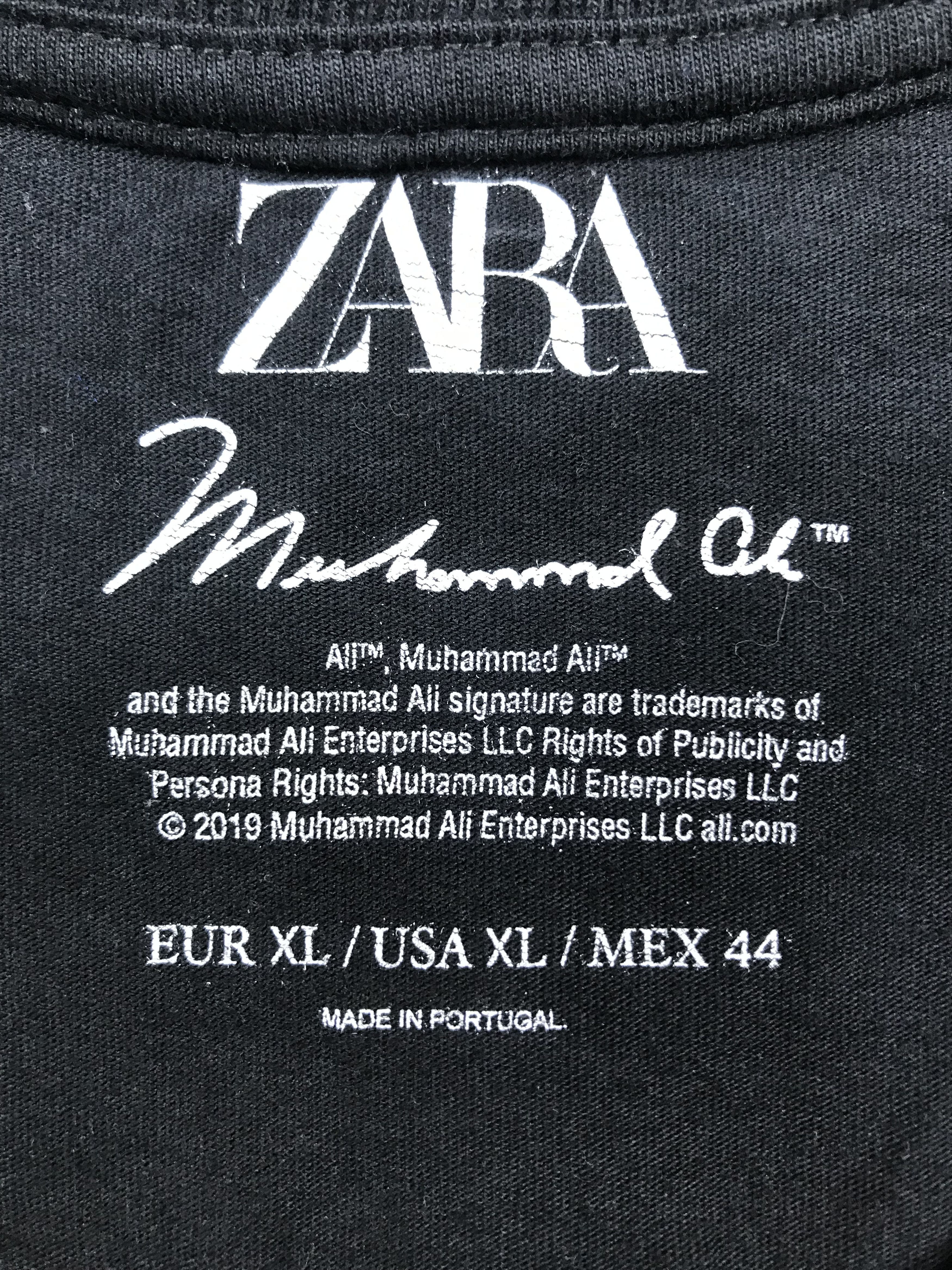 Zara Zara x Muhammad Ali Photo T Shirt Size US L / EU 52-54 / 3 - 6 Thumbnail