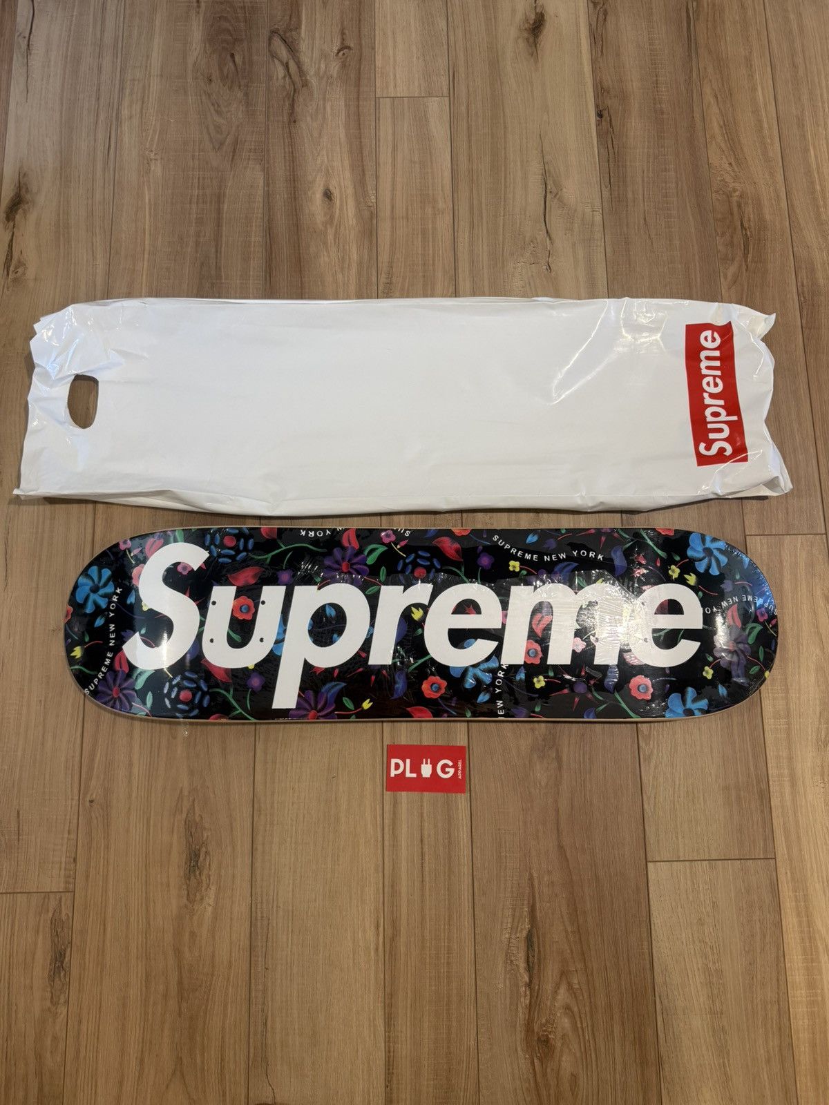 Supreme Supreme Airbrushed Floral Skateboard Deck | Grailed