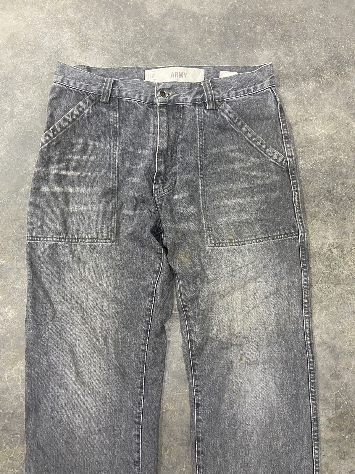 Gap GAP jeans Baker pants Gap Army Size US 32 / EU 48 - 2 Thumbnail