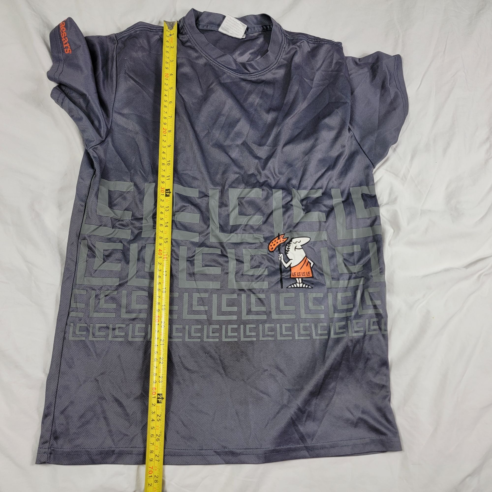 Other Little Caesars Employee Uniform Adults Medium Gray Shirt Wor Size US M / EU 48-50 / 2 - 8 Thumbnail
