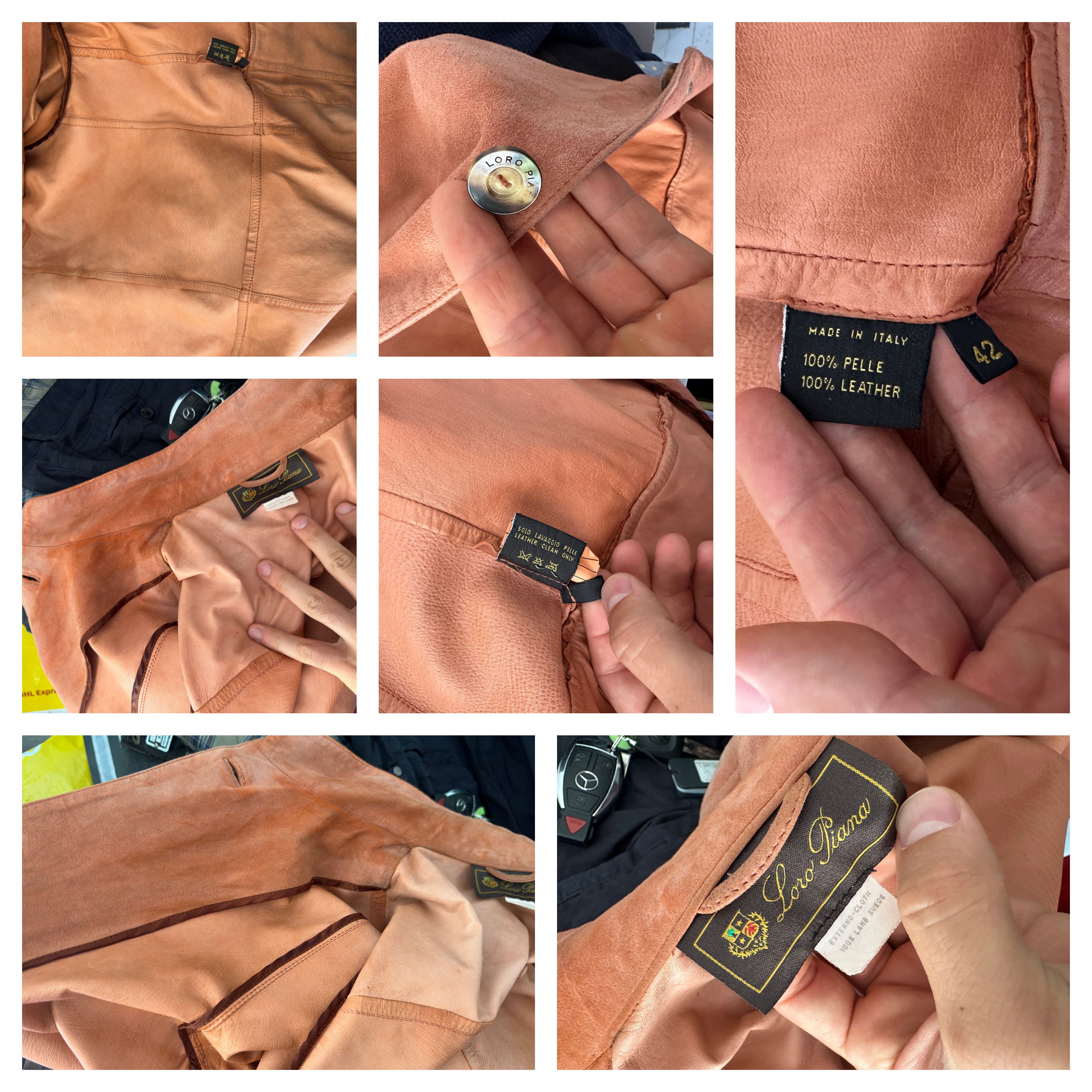Loro Piana 1950$ Loro Piana Suede Leather LightJacket Pelle Size 42 S M Size M / US 6-8 / IT 42-44 - 6 Thumbnail