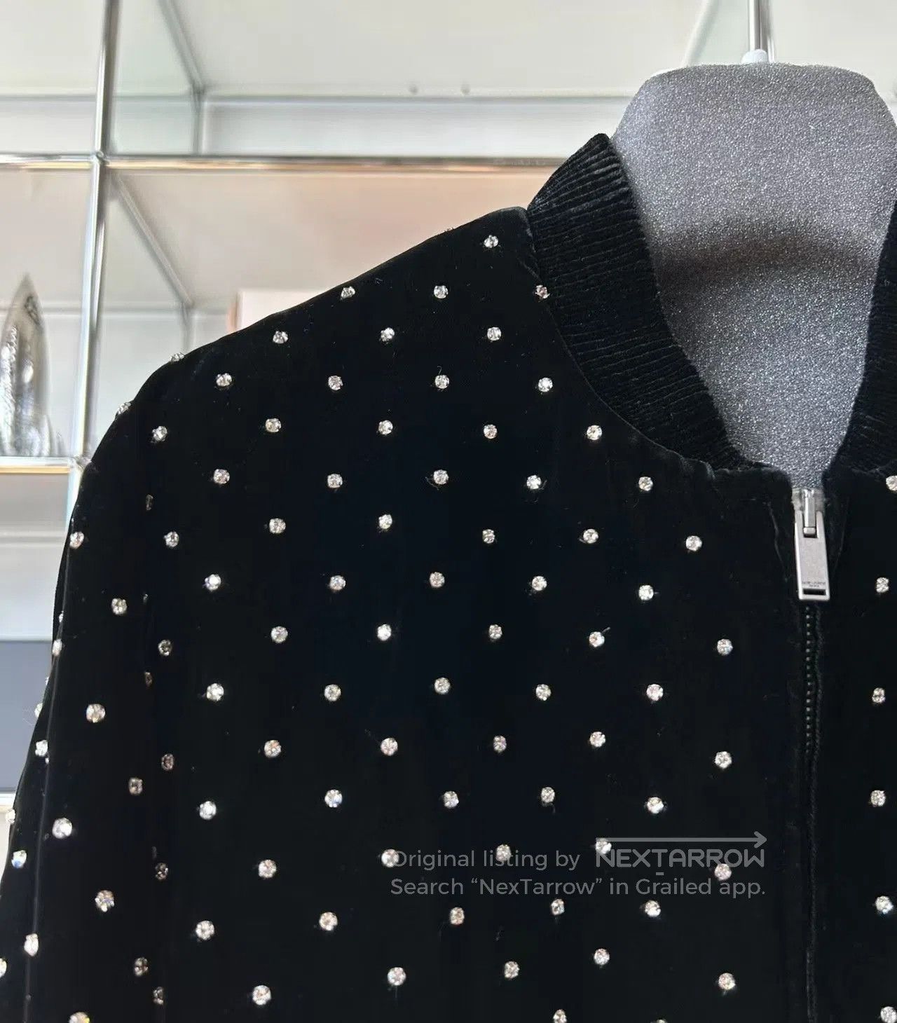 Saint Laurent Paris Saint Laurent Black Velvet Jacket Size 44- Size US S / EU 44-46 / 1 - 3 Thumbnail