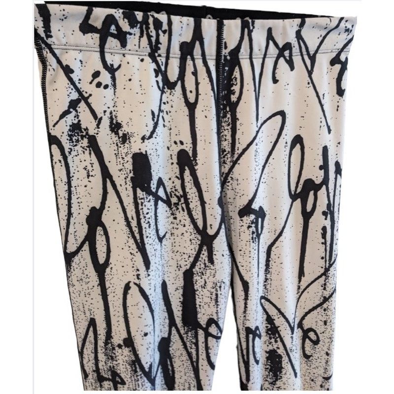 Other Carbon38 x Love Me by Curtis Kulig Black Leggings XS Size 25" / US 0 / IT 36 - 3 Thumbnail