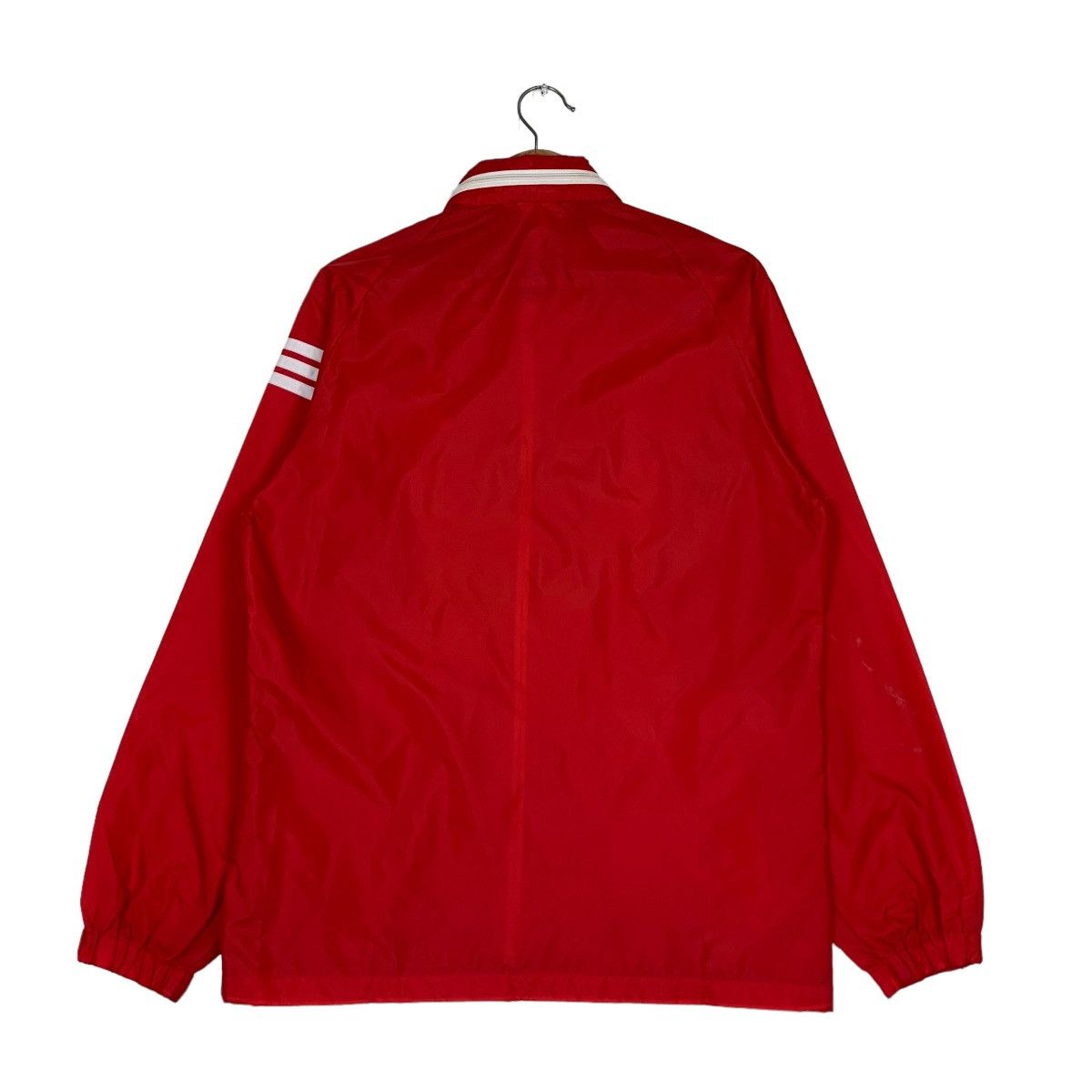 Adidas 90's ADIDAS Trefoil Embroidery Logo Light Jacket #0390-C18 Size US L / EU 52-54 / 3 - 7 Thumbnail