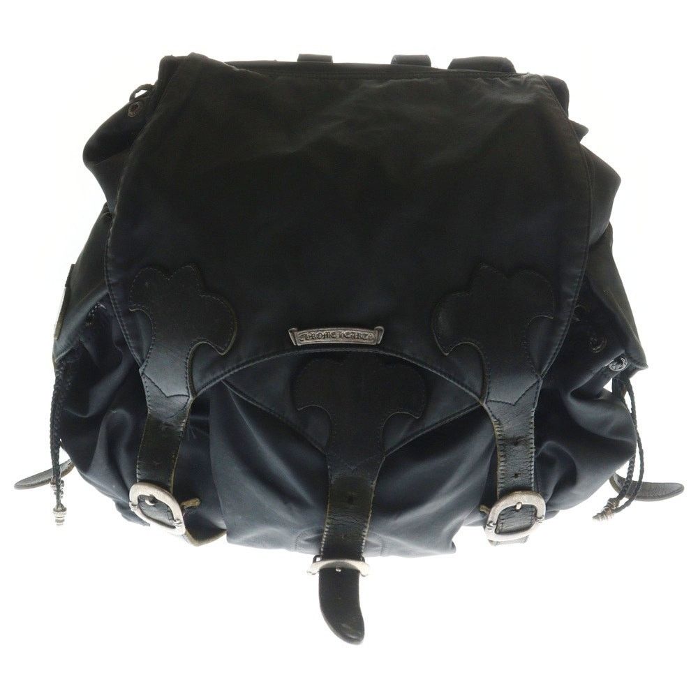 Chrome Hearts Gunslinger Leather Strap Backpack