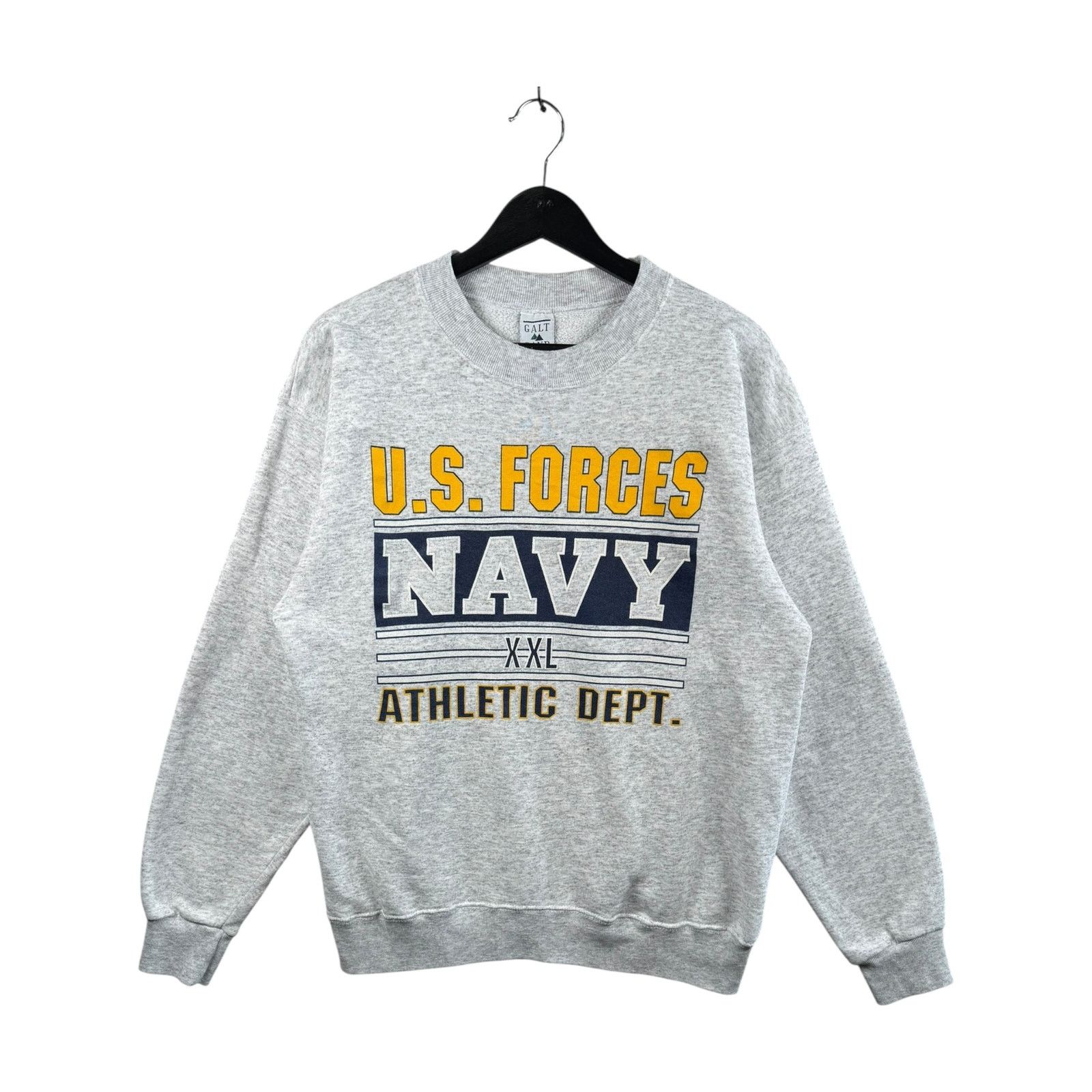 Vintage Vintage U.S. Forces Navy Athletic Dept. Crewneck Large Size US L / EU 52-54 / 3 - 1 Thumbnail
