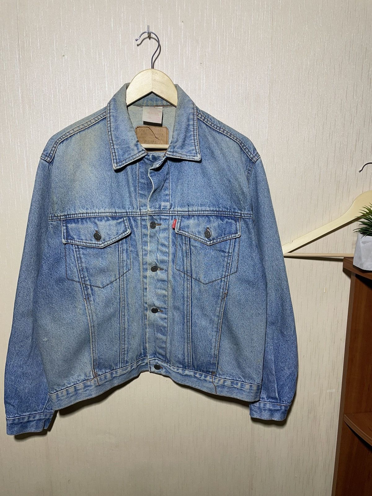 Levi's × Levi's Vintage Clothing Levi’s y2k vintage denim jacket made in USA 90s Size US M / EU 48-50 / 2 - 1 Thumbnail