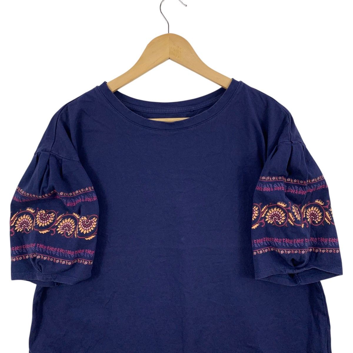 Anna Sui ANNA SUI PAISLEY Plain Oversize By Uniqlo Tshirt Size XL / US 12-14 / IT 48-50 - 2 Thumbnail