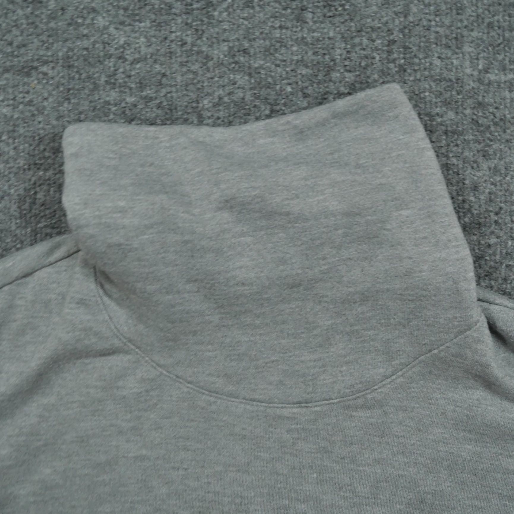 Nike VINTAGE Nike Sweatshirt Womens XL Grey Pullover Mock Neck Pockets Size XL / US 12-14 / IT 48-50 - 5 Thumbnail