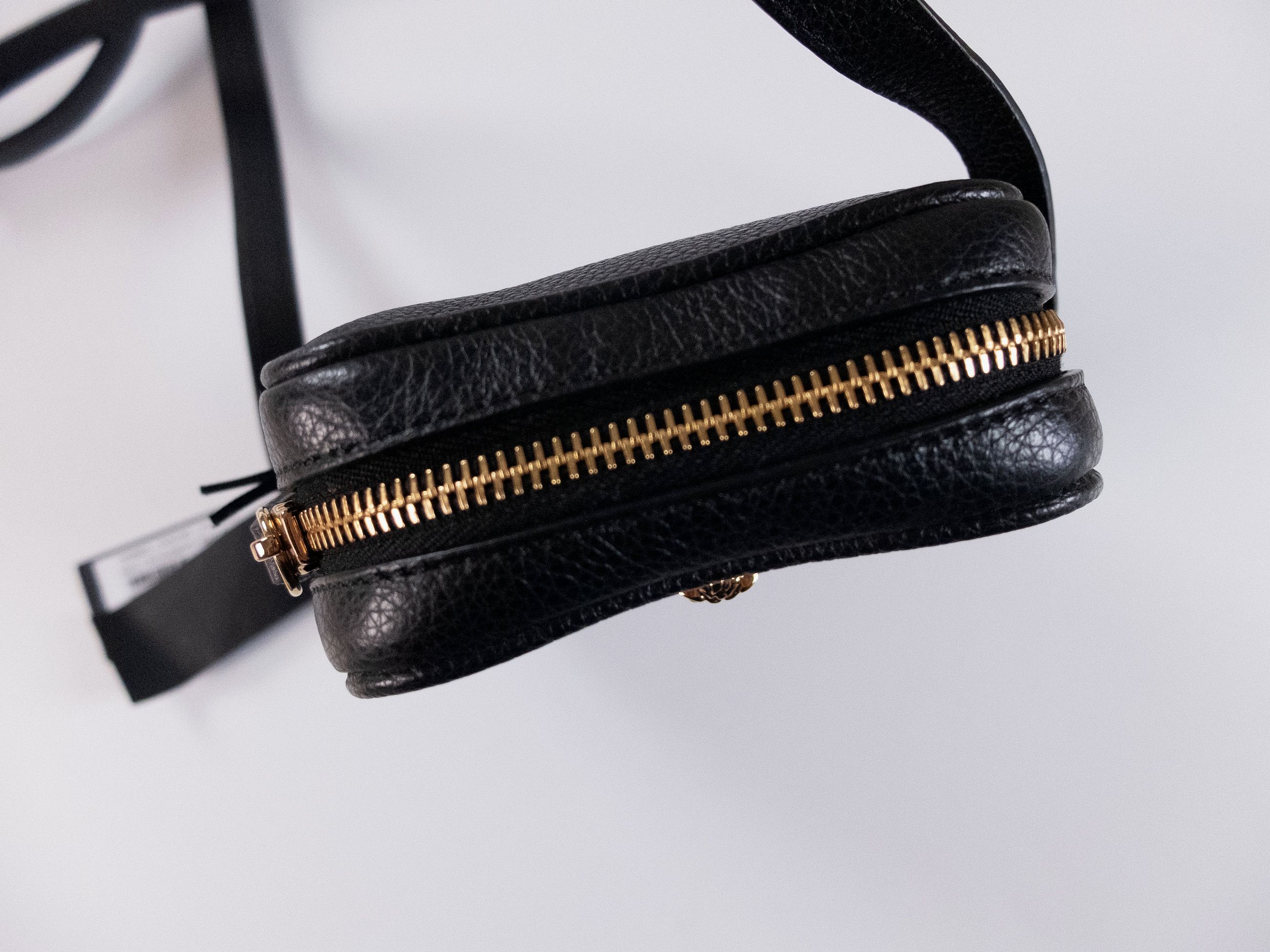 Versace VERSACE La Medusa black leather mini crossbody bag Size ONE SIZE - 7 Thumbnail