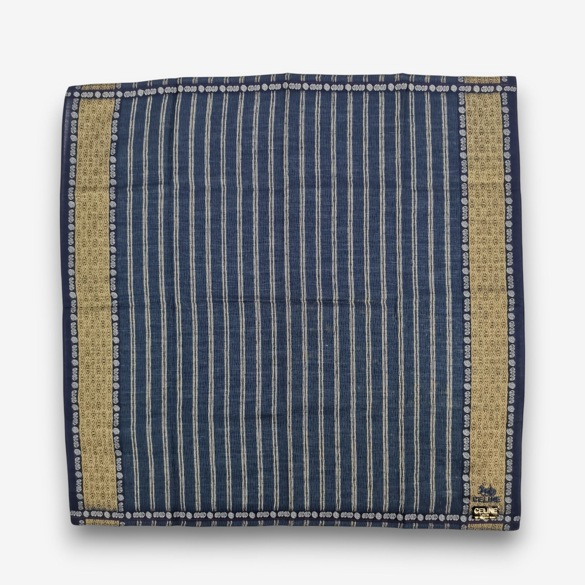 Celine Vintage Celine Handkerchief Pocket Square Bandana Size ONE SIZE - 2 Thumbnail