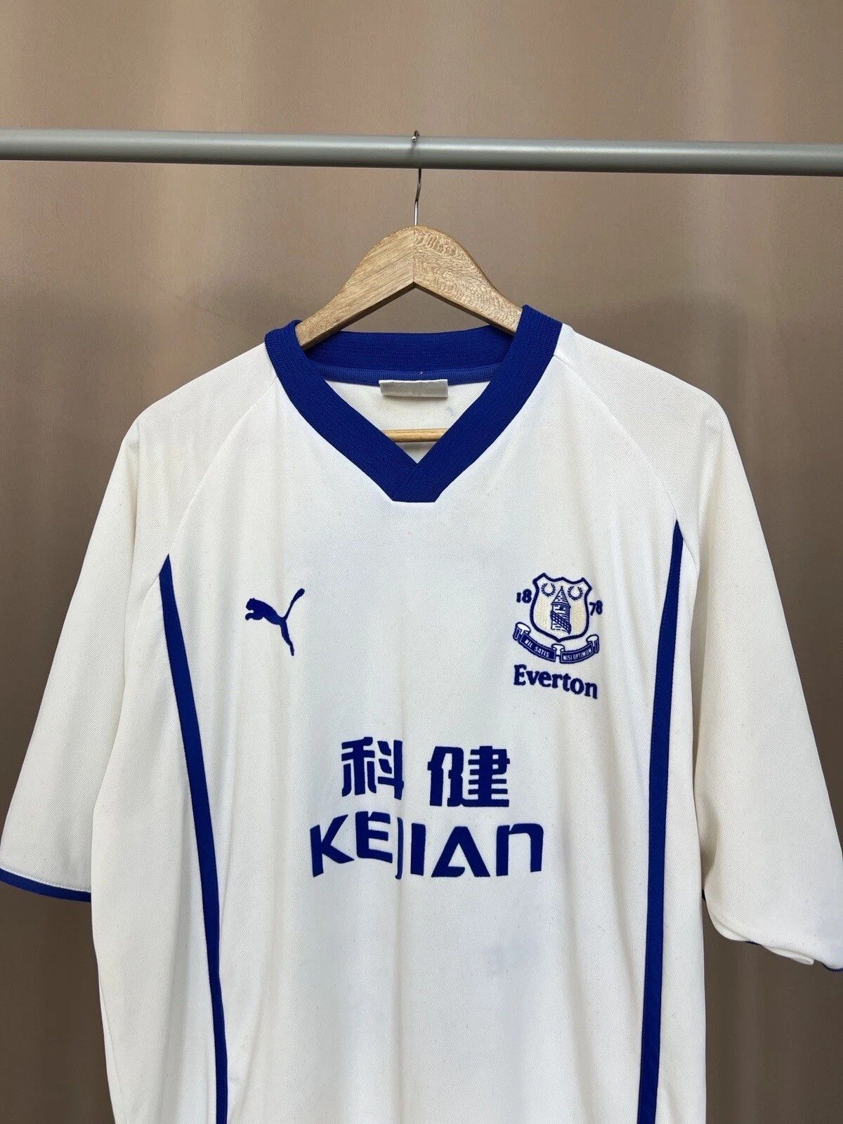 Puma FC Everton Vintage Football Shirt Rooney 2002/2003 Size L Size US L / EU 52-54 / 3 - 2 Thumbnail