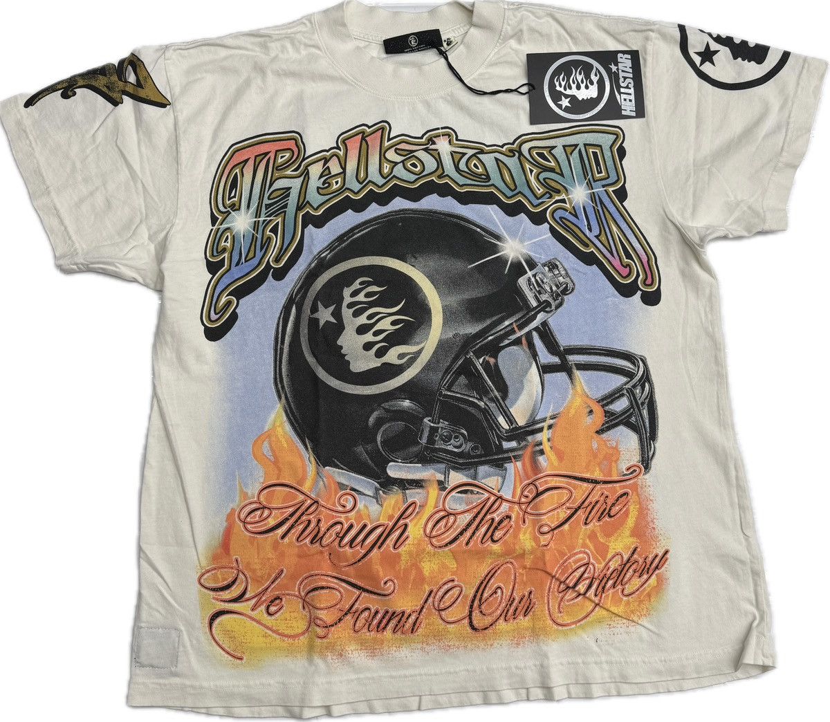 HELLSTAR Hellstar Helmet T-shirt Size US M / EU 48-50 / 2 - 1 Thumbnail