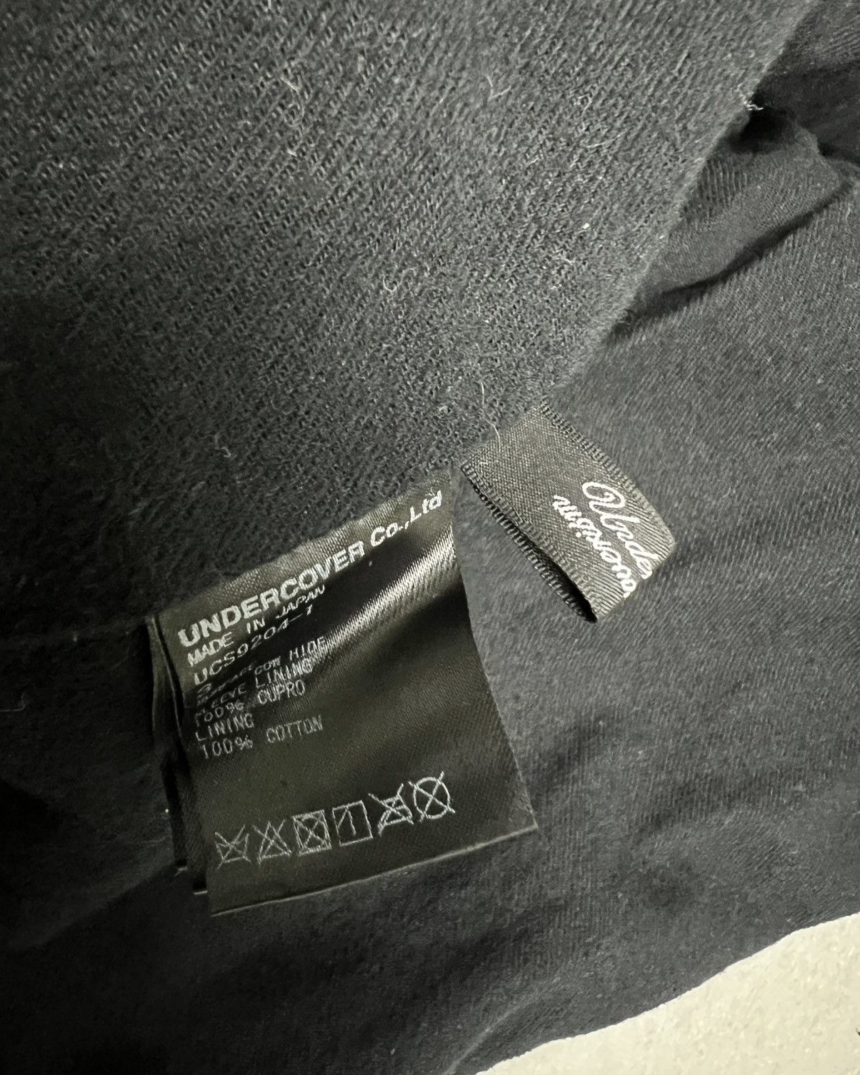 Undercover Undercover FW17 Stay Weird Black Leather Jacket Size US S / EU 44-46 / 1 - 8 Thumbnail