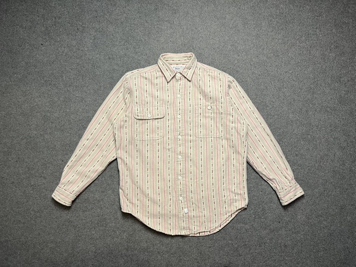 Polo Ralph Lauren × Vintage Vintage polo Ralph Lauren printed shirt Size US M / EU 48-50 / 2 - 1 Thumbnail