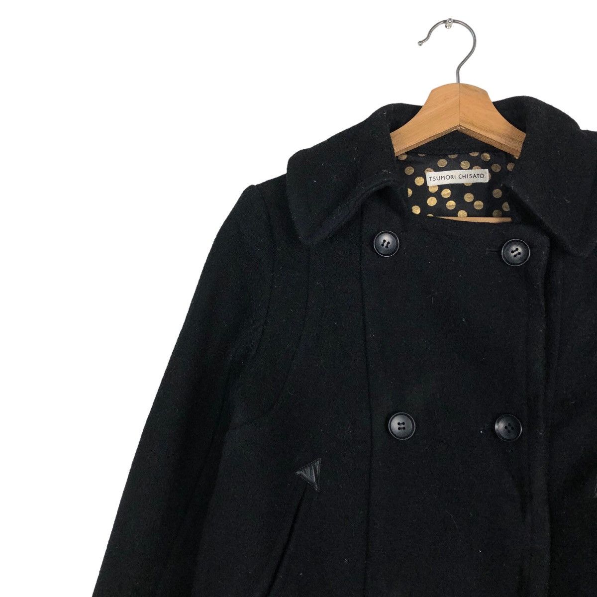 Issey Miyake 🔥Cropped Biker Jacket Tsumori Chisato Japan Double Breast Size US S / EU 44-46 / 1 - 7 Thumbnail