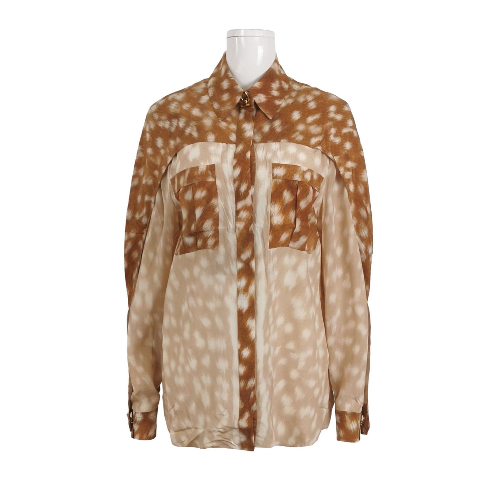 Burberry Burberry Women s Button Ups Size S / US 4 / IT 40 - 1 Thumbnail