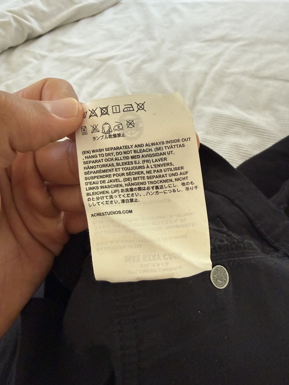 Acne Studios Acne Max Stay Cash Denim, 34 x 34 Size US 34 / EU 50 - 5 Thumbnail