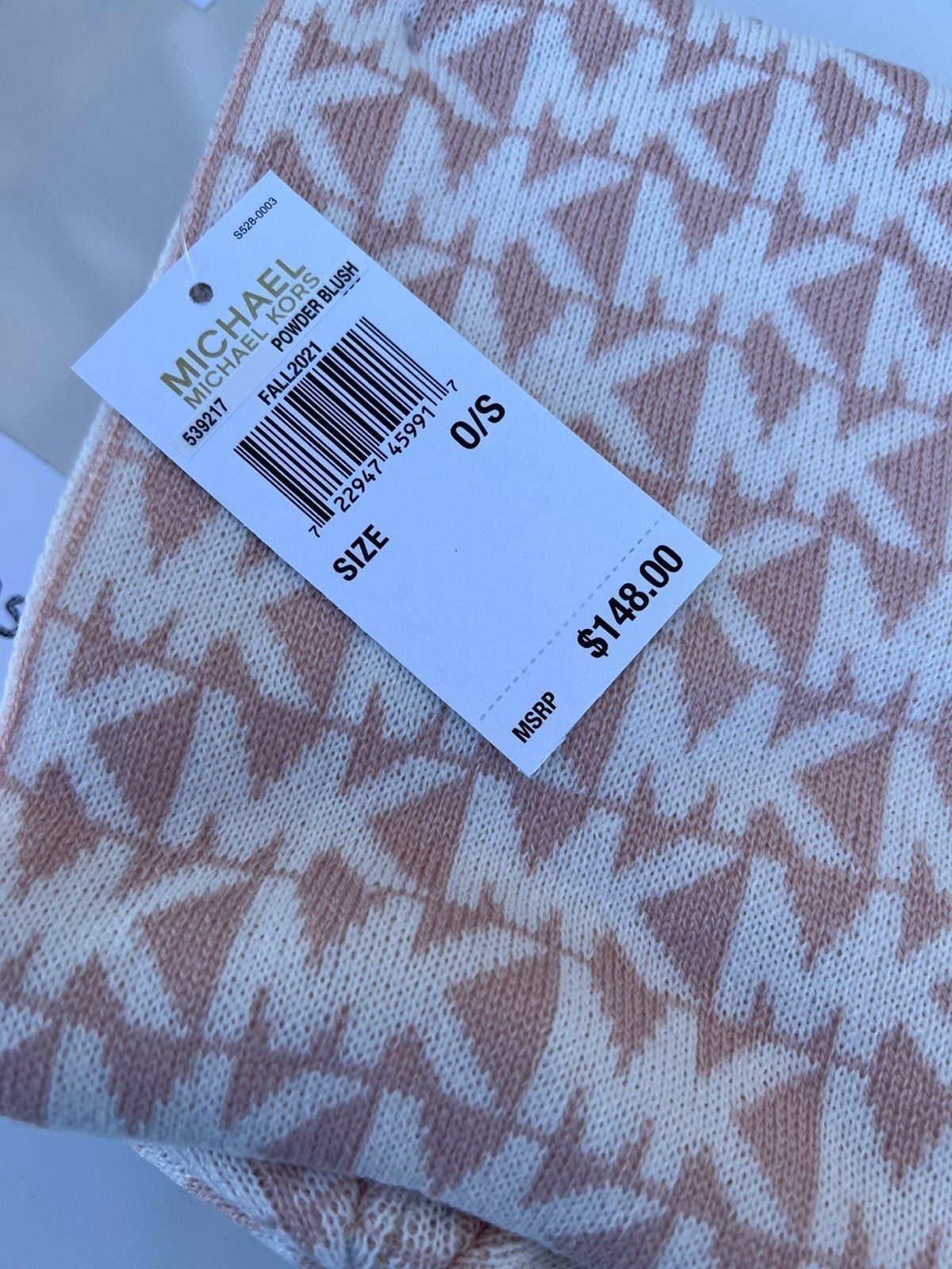 Michael Kors Hat,Gloves Scarf Set Gift Box MK Signature P