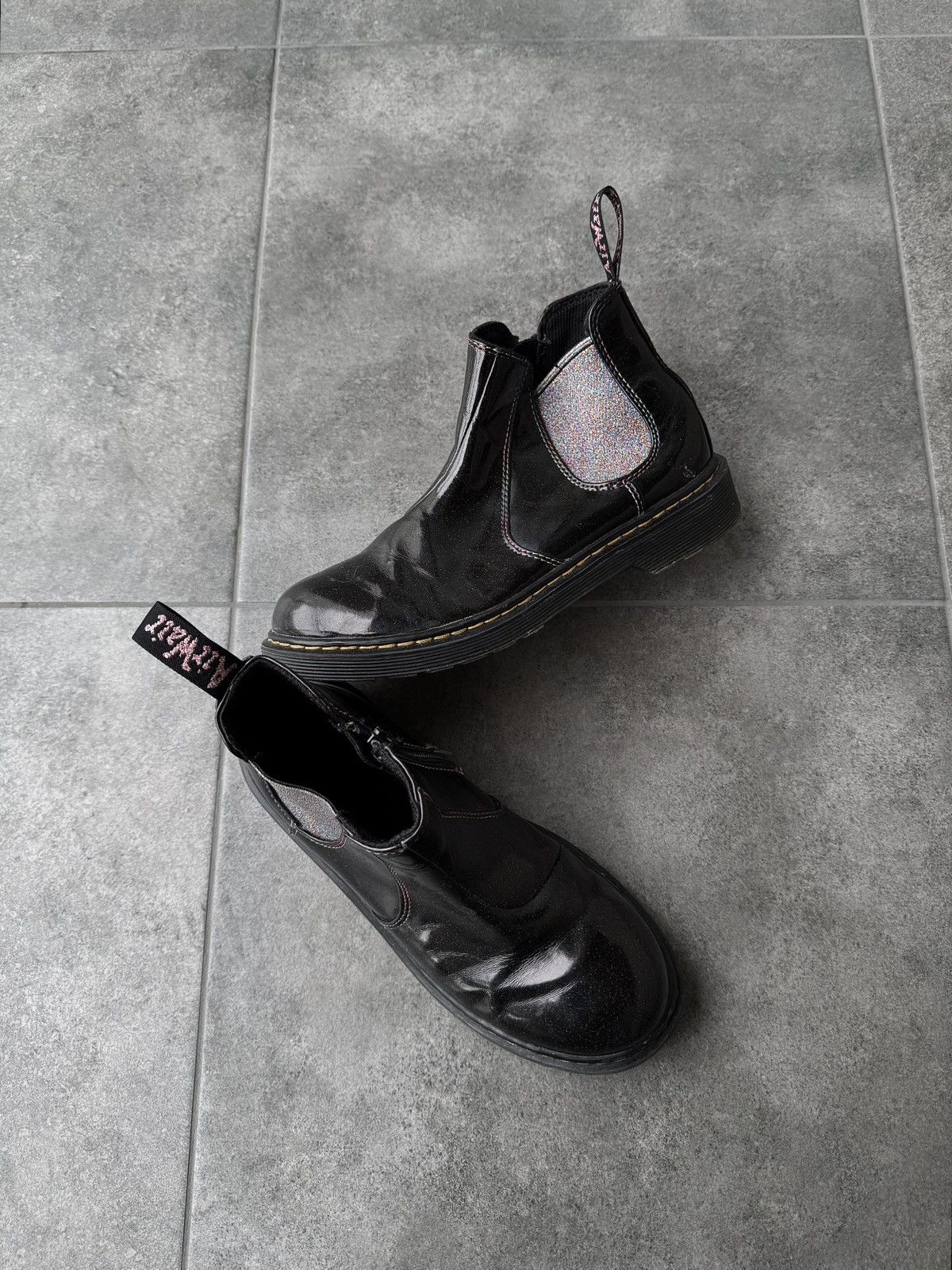 Dr. Martens Rare Vintage Glitter Dr. Martens Boots Shoes England Size US 6 / IT 36 - 1 Thumbnail