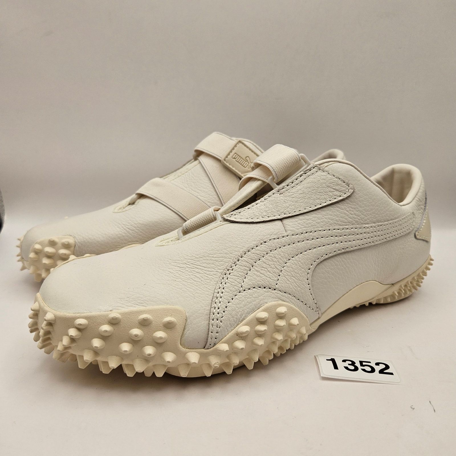 Puma PUMA RARE WOMEN'S 10.5 MOSTRO LEATHER FROSTED IVORY WHITE Size US 10.5 / IT 40.5 - 1 Thumbnail