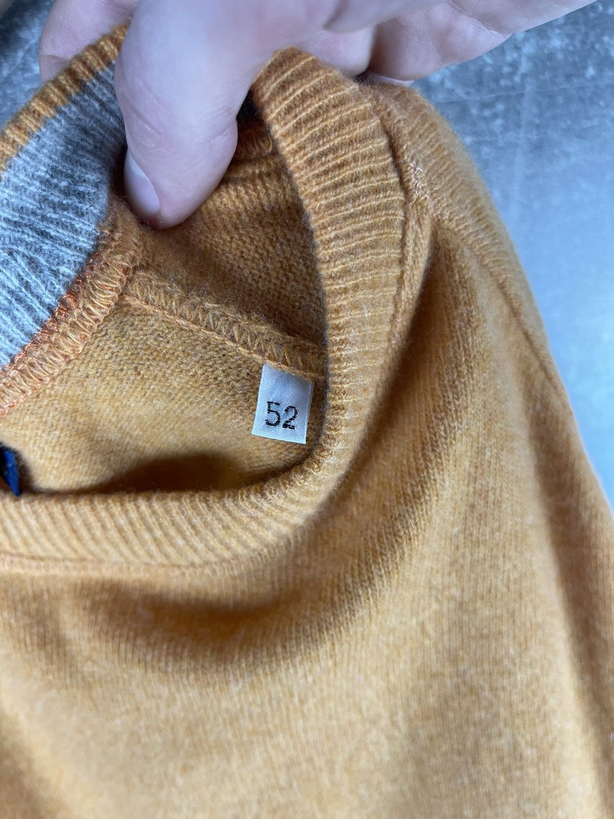 Other Della Ciana Supergeelong Merino Wool Sweater Camel Brown Size US L / EU 52-54 / 3 - 10 Thumbnail