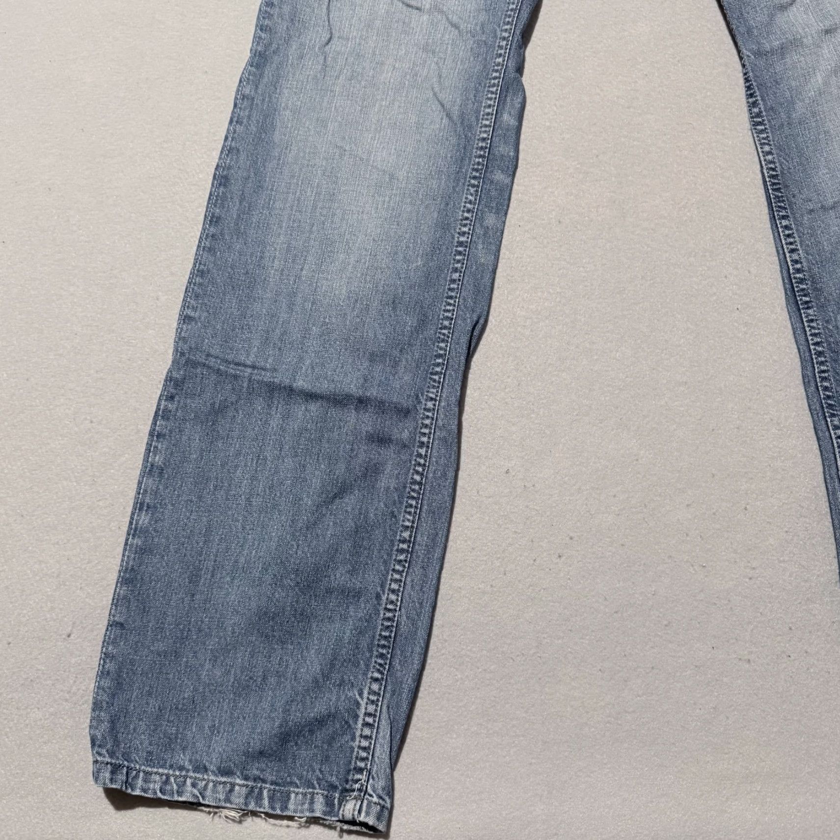 Vintage Tony Hawk Jeans Men's Blue Denim Pockets Low Rise Slim Fit Straight Zip Fly - 32 Size US 32 / EU 48 - 6 Thumbnail