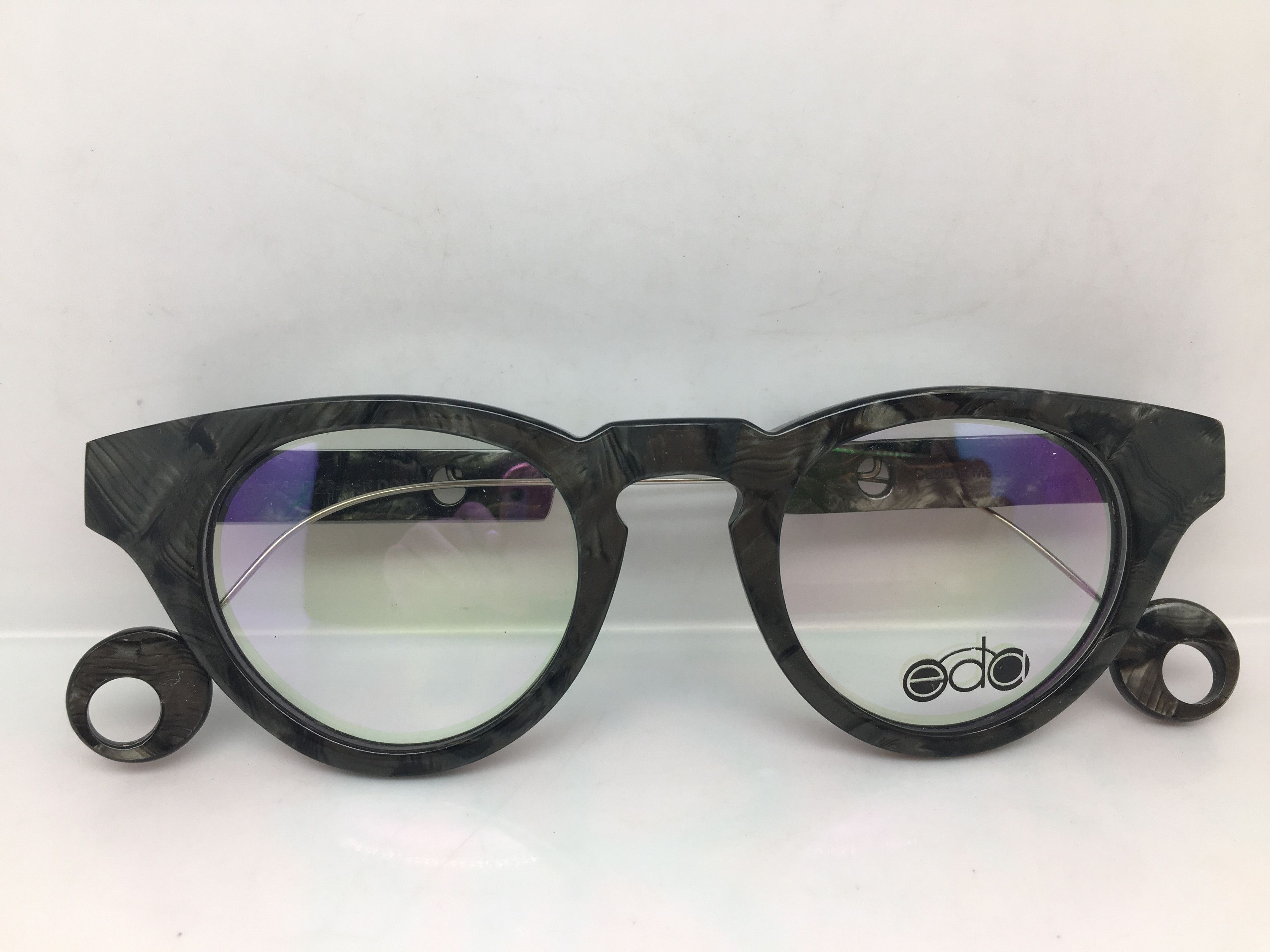 Other Eyecraft Handmade Acetate Keyhole Bridge Eyeglasses Size ONE SIZE - 6 Thumbnail