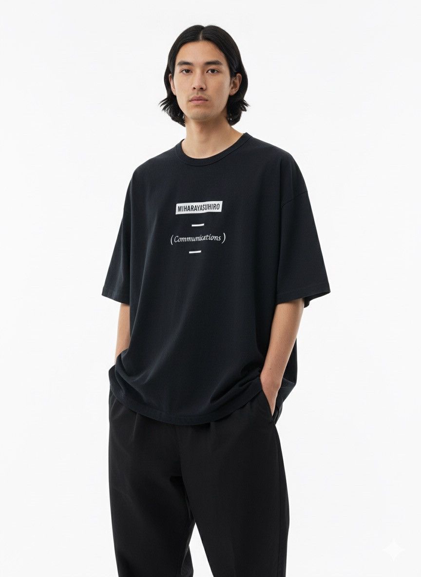 Maison MIHARA YASUHIRO Maison Mihara YaSuhiro Good Inspiration Baggy Tshirt A925 Size US L / EU 52-54 / 3 - 2 Thumbnail