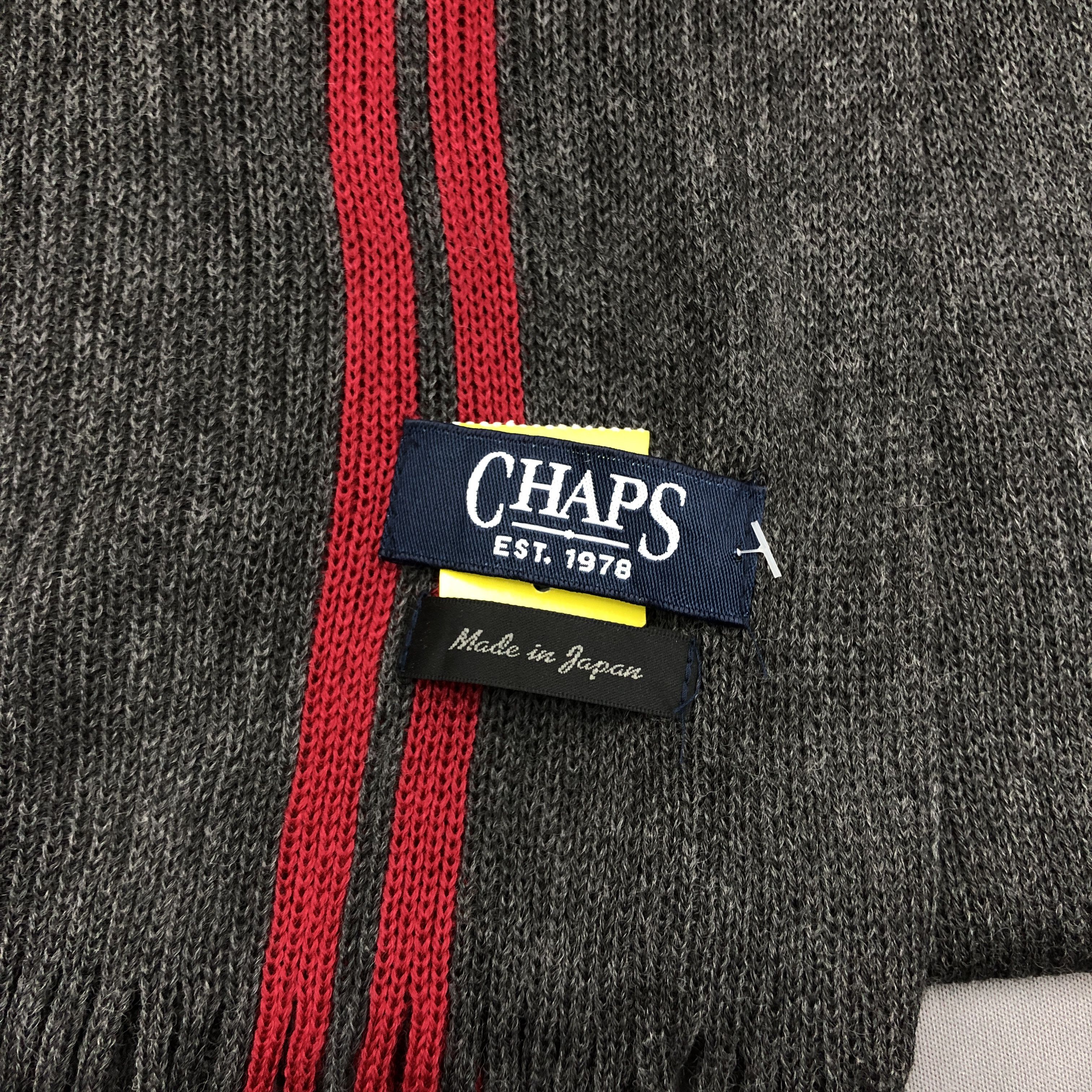 Chaps Vintage Chaps Scarf Muffler Wool Cashmere Scarves Size ONE SIZE - 4 Thumbnail