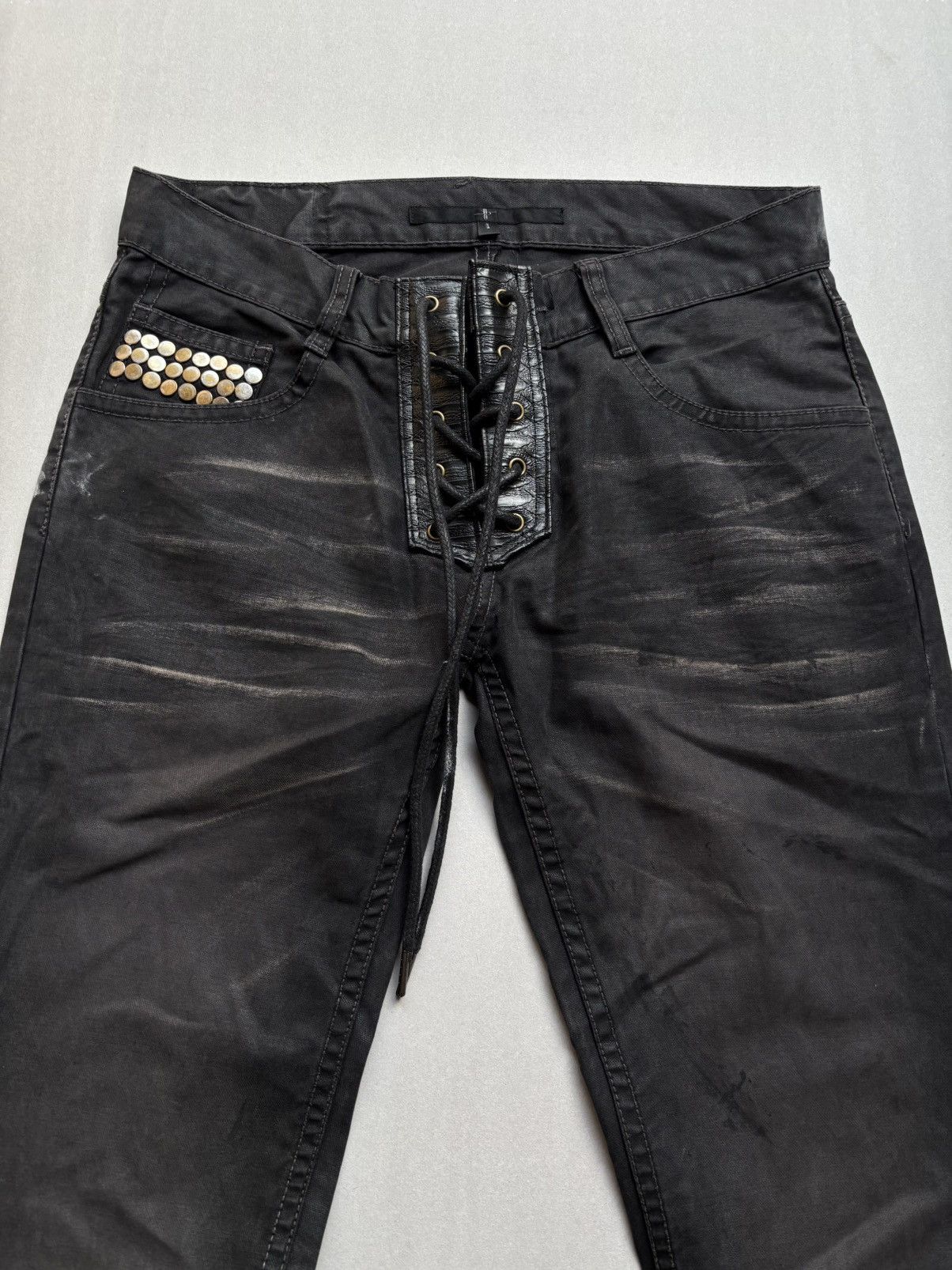 NO ID No Id lace up flare pants Size US 28 / EU 44 - 2 Thumbnail