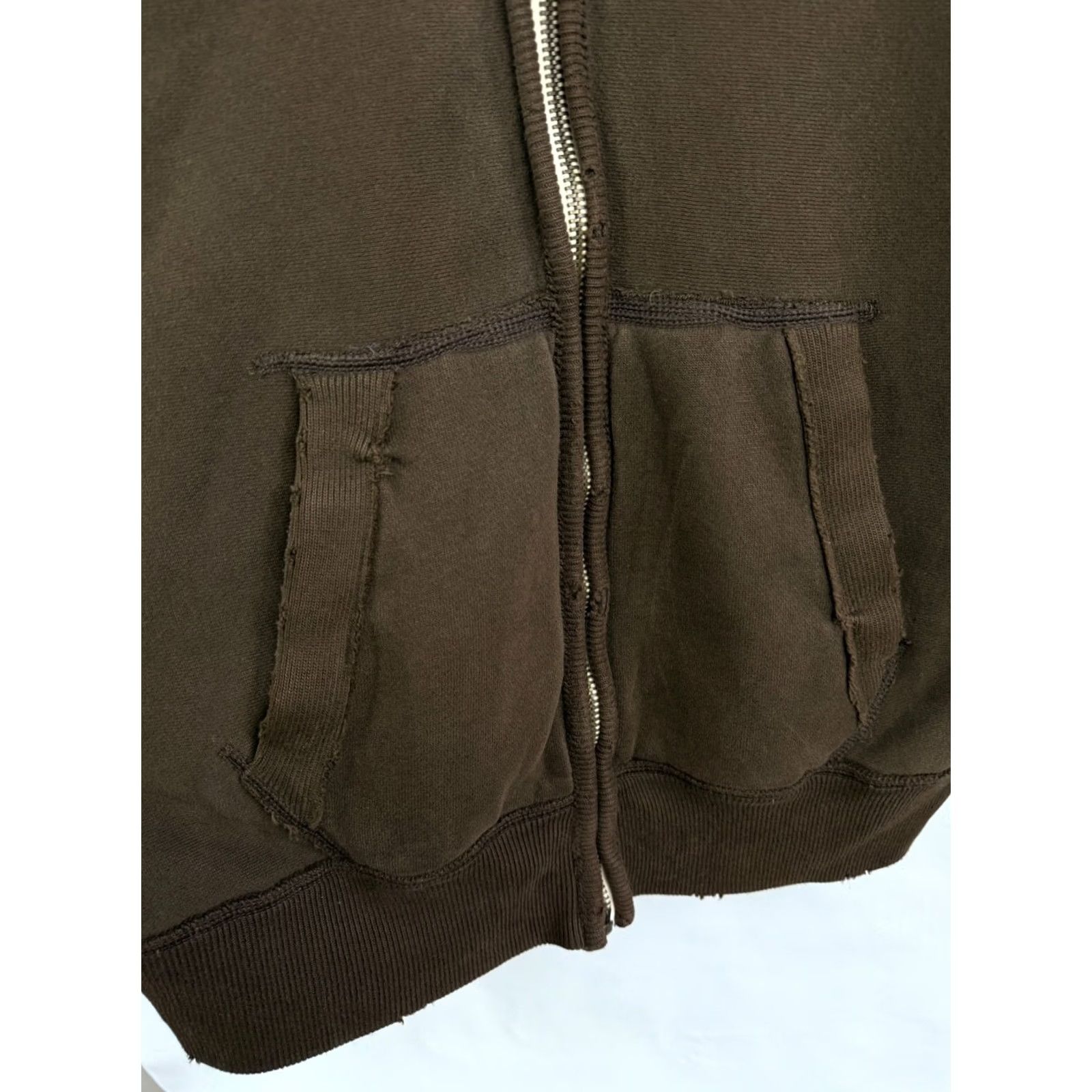 Abercrombie & Fitch Abercrombie & Fitch Y2K Distressed Hoodie Opium Style Rare M Brown Mens Hoodie Zip (Size M/L) Size US M / EU 48-50 / 2 - 6 Thumbnail