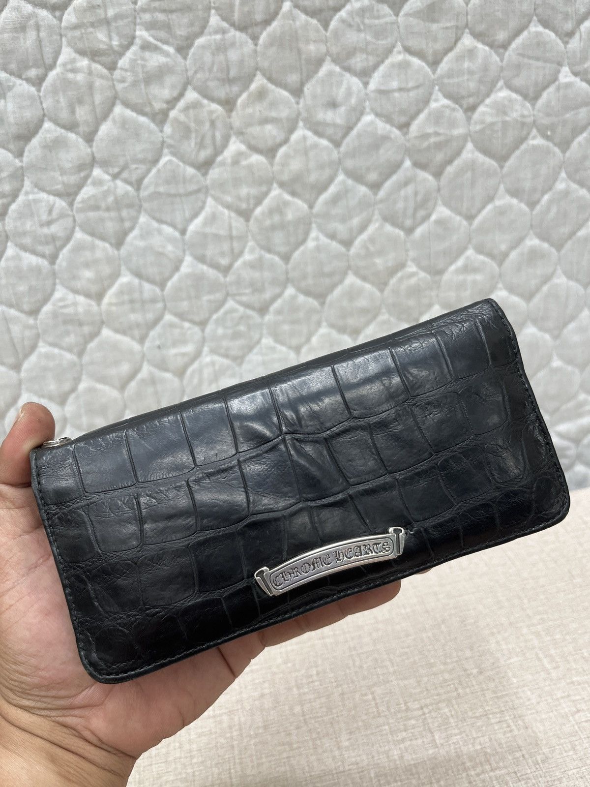Chrome Hearts 🔥🔥🔥STEALS CHROME HEARTS ALLIGATOR WALLET Size ONE SIZE - 9 Thumbnail