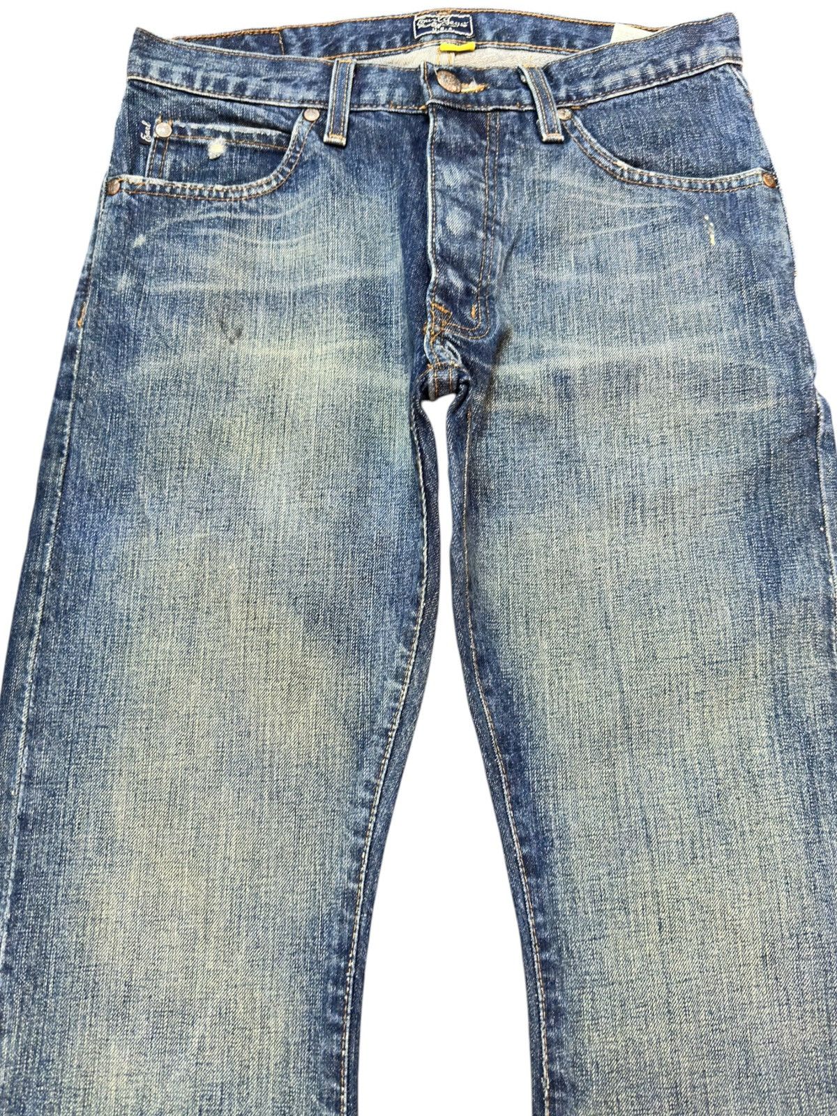 Earl Jeans Vintage Earl Jeans Flare Curve Leg Mudwash Style Jeans Size US 30 / EU 46 - 2 Thumbnail