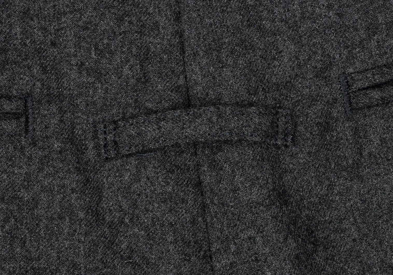 Jean Paul Gaultier Wool Tuck Pants in Gray, Size M Size US 34 / EU 50 - 9 Thumbnail