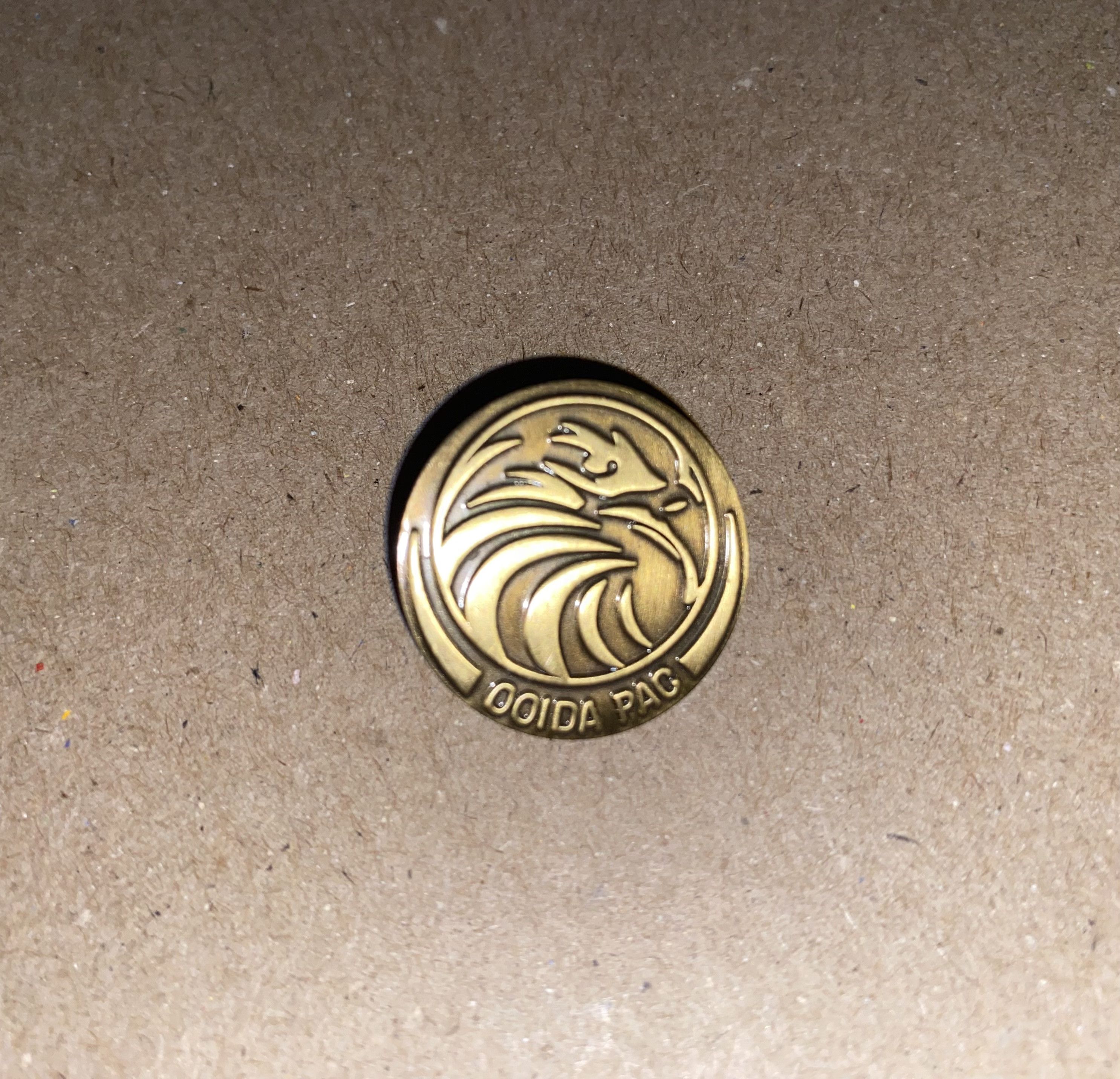 Other OODIA PAC eagle design Enamel Metal Pin Truck Driver union ! Size ONE SIZE - 2 Thumbnail
