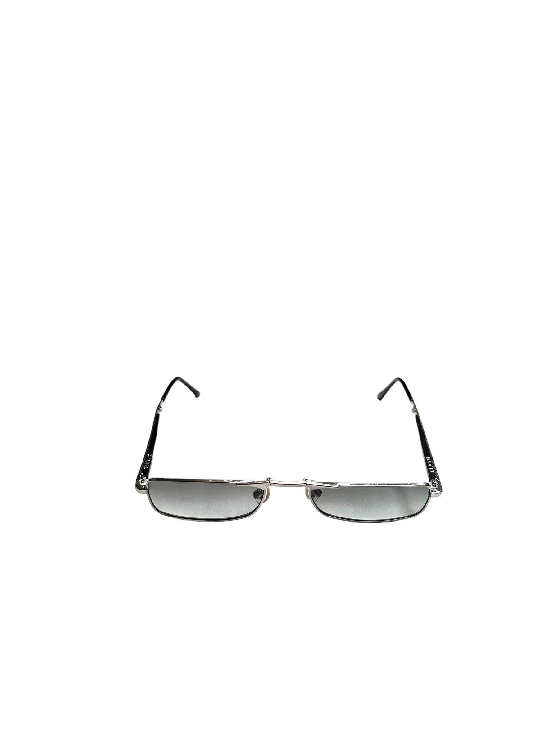 Chanel Chanel Folding Slim Clubman Sunglasses Size ONE SIZE - 2 Thumbnail